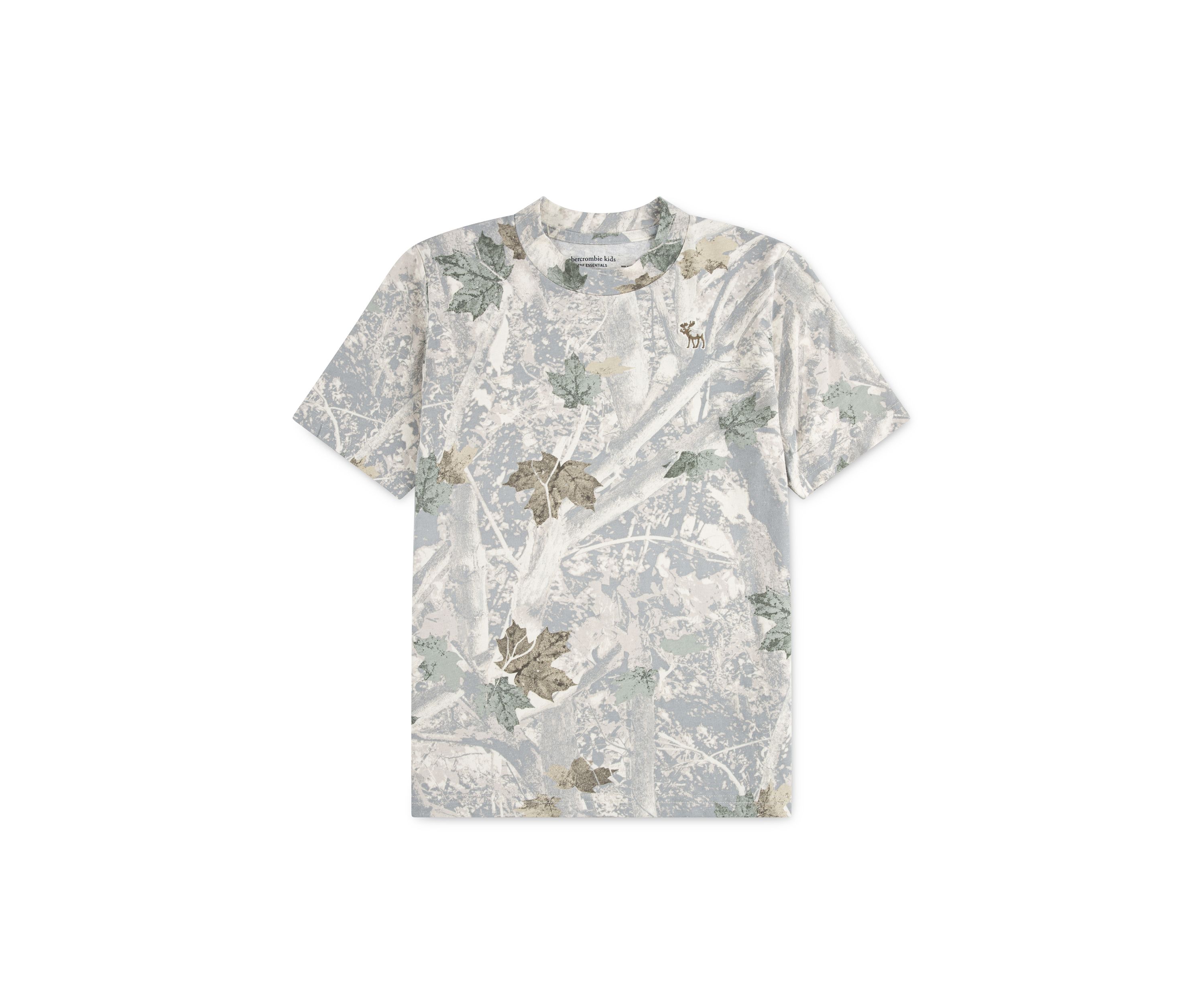 short sleeve camo print t-shirt 