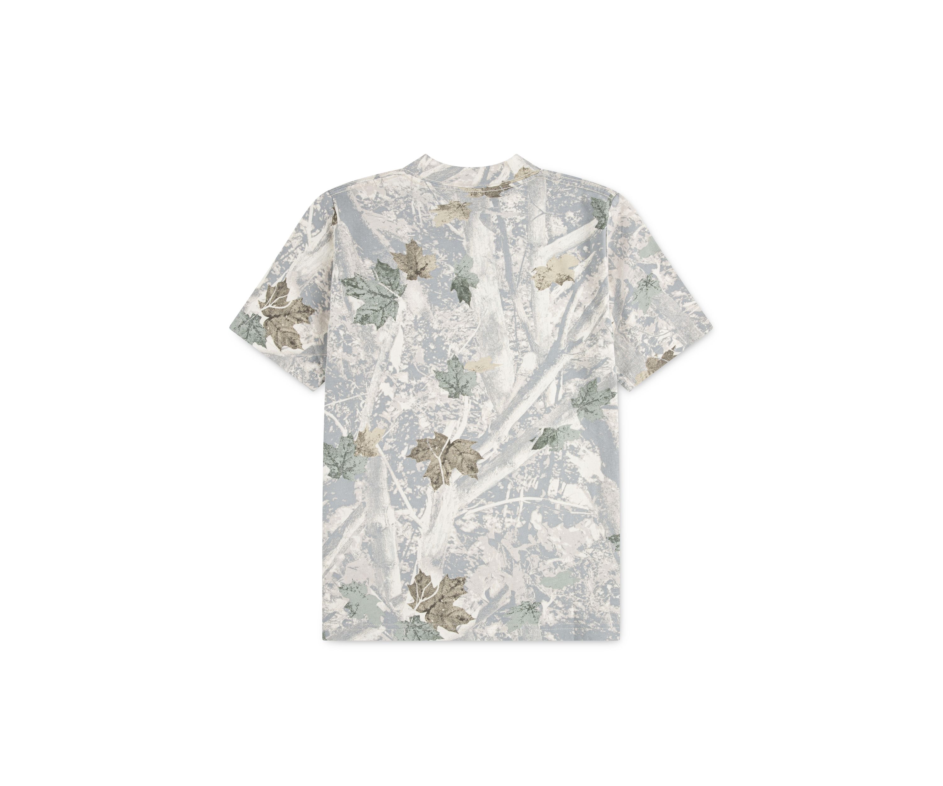 short sleeve camo print t-shirt 