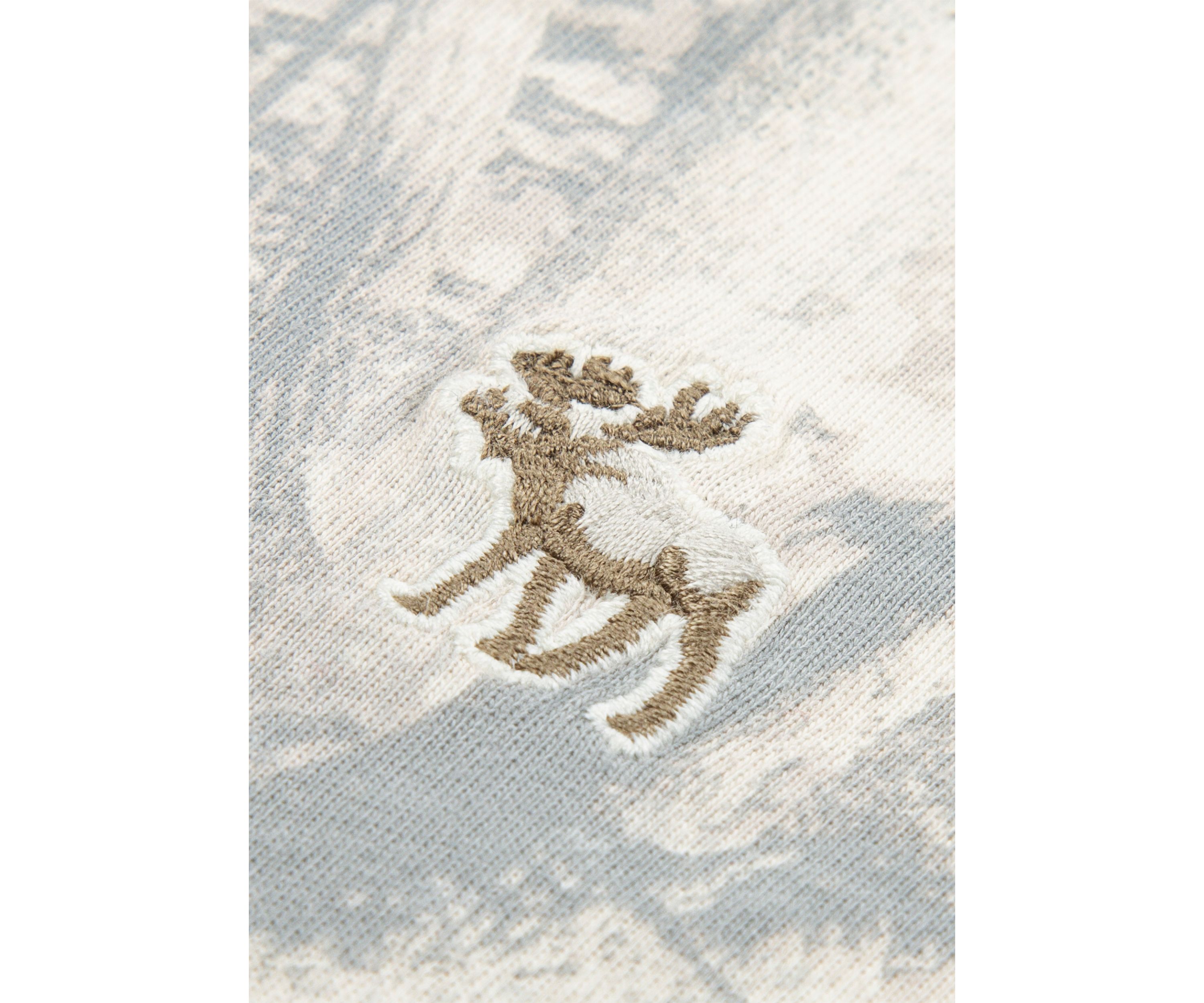 short sleeve camo print t-shirt 