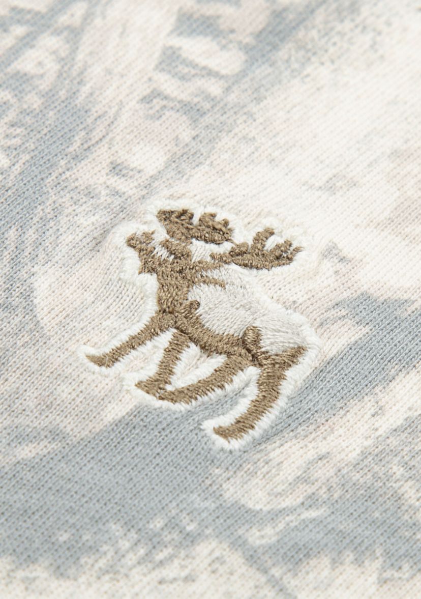 short sleeve camo print t-shirt 