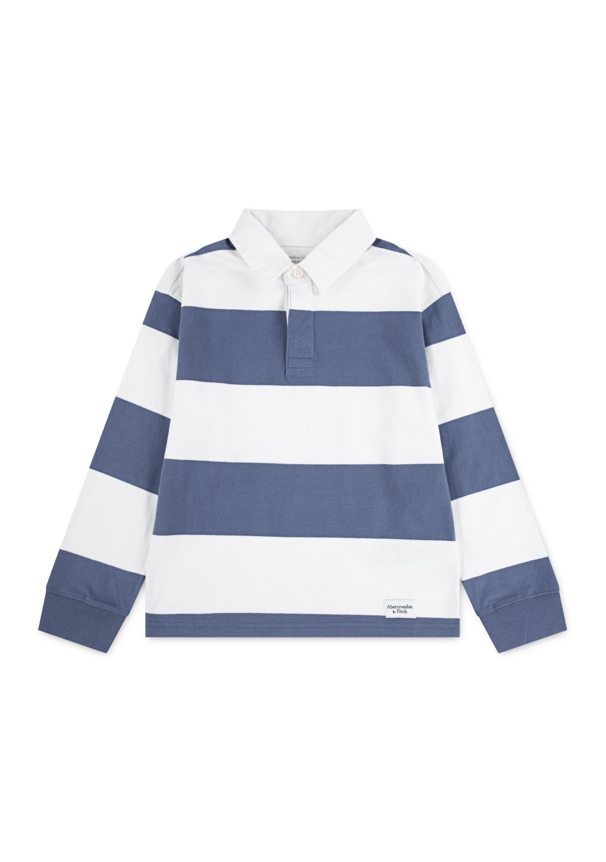 long sleeve rugby stripe polo shirt 