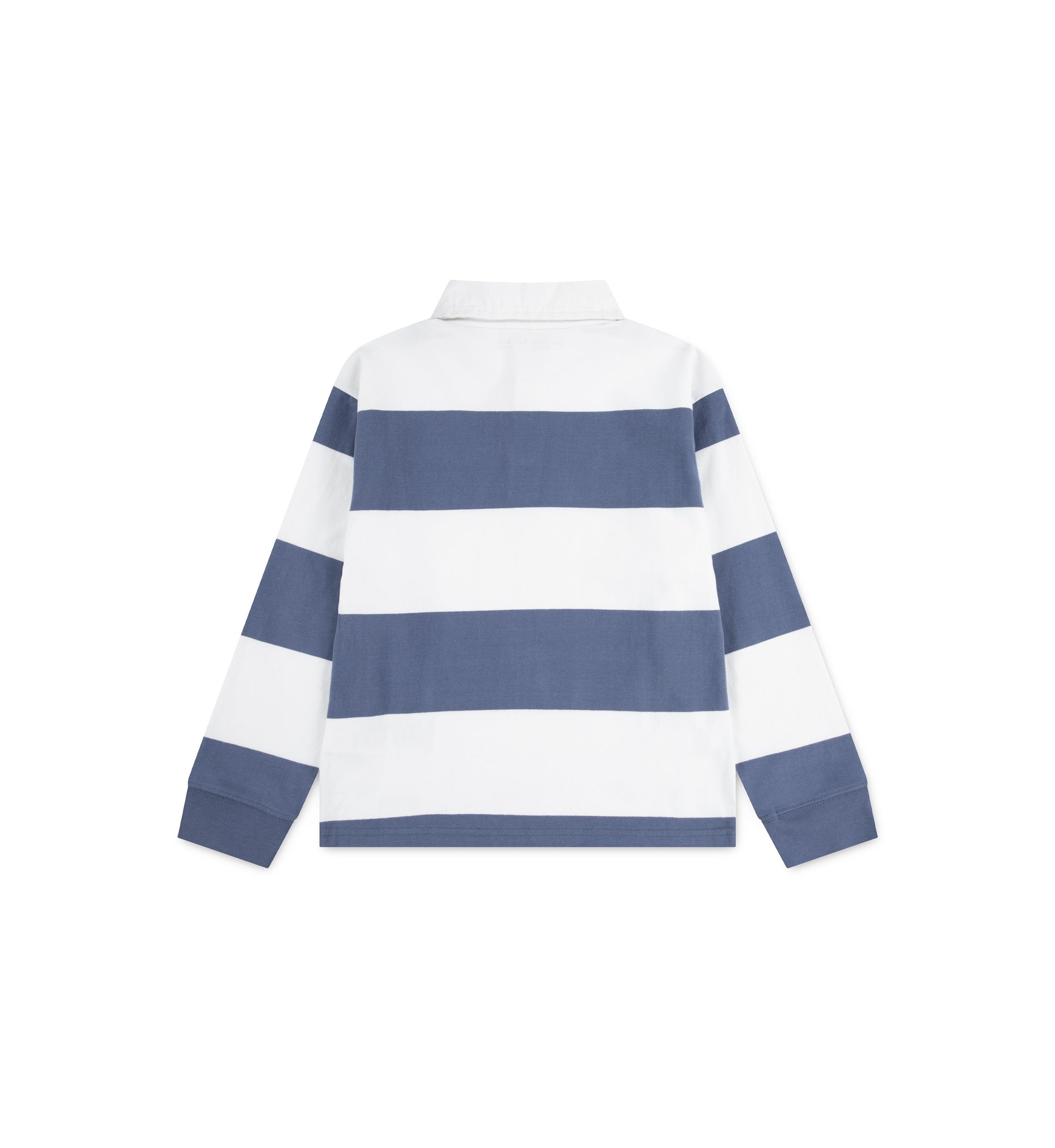 long sleeve rugby stripe polo shirt 