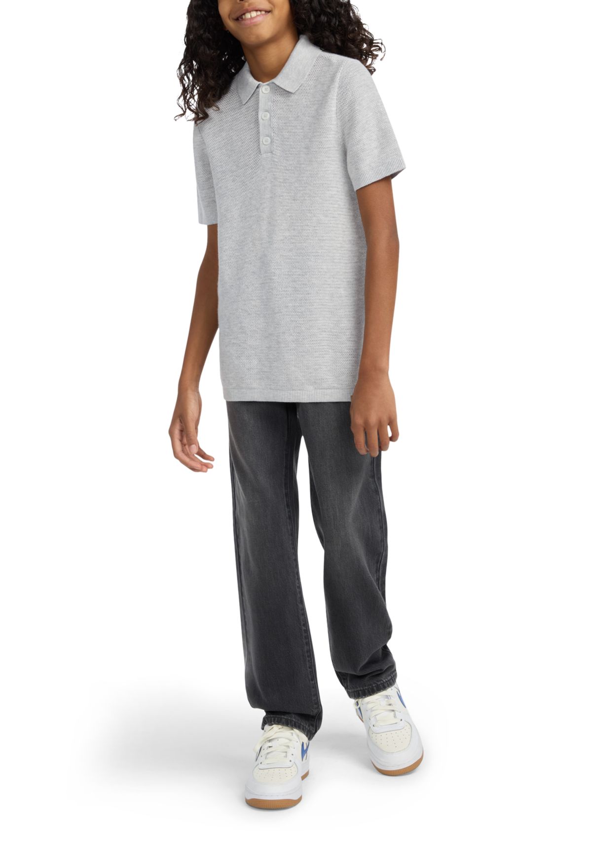 short sleeve traditional polo shirt 