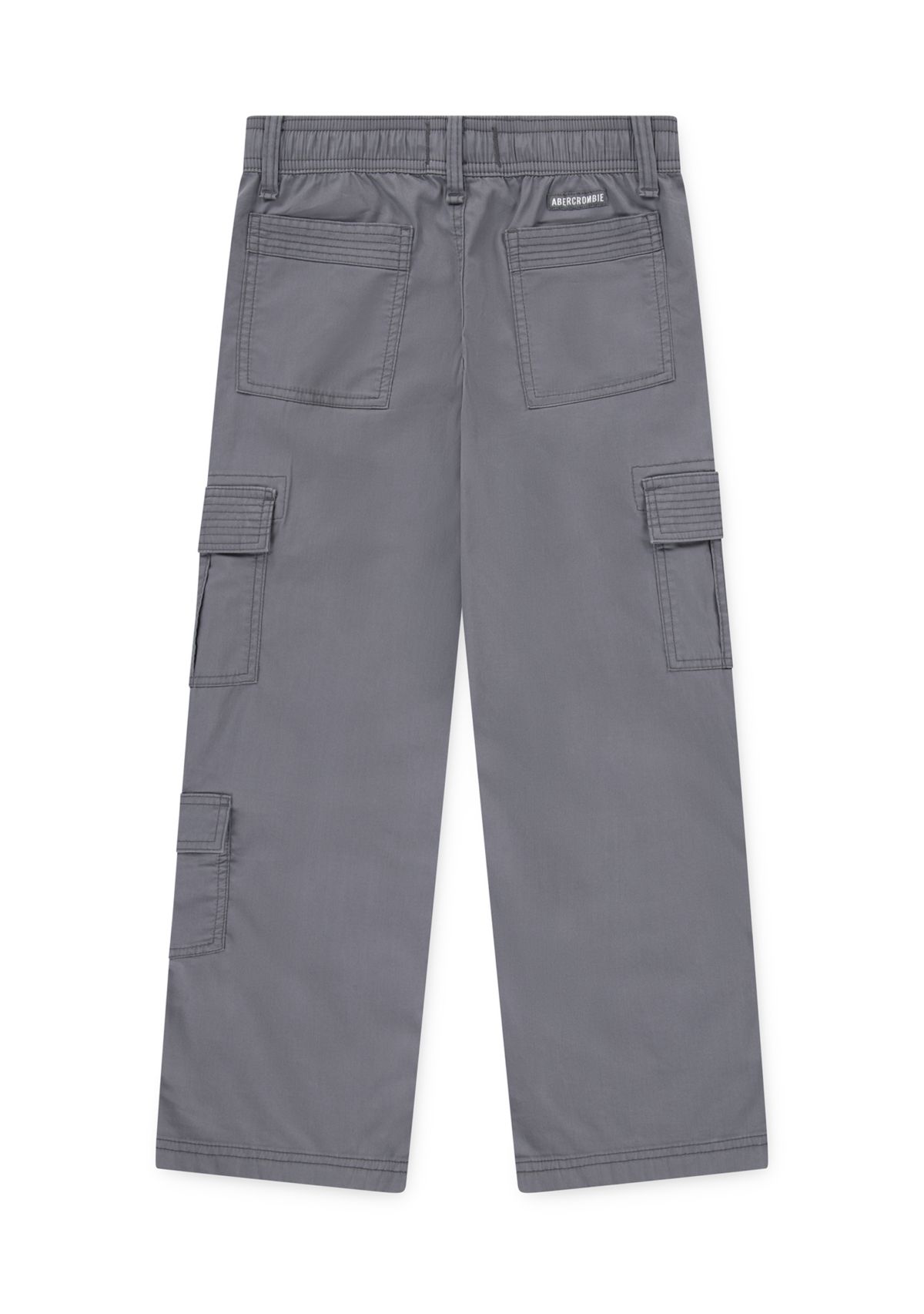 Boys 8-20 Baggy Cargo Rumpled Planweave Pants