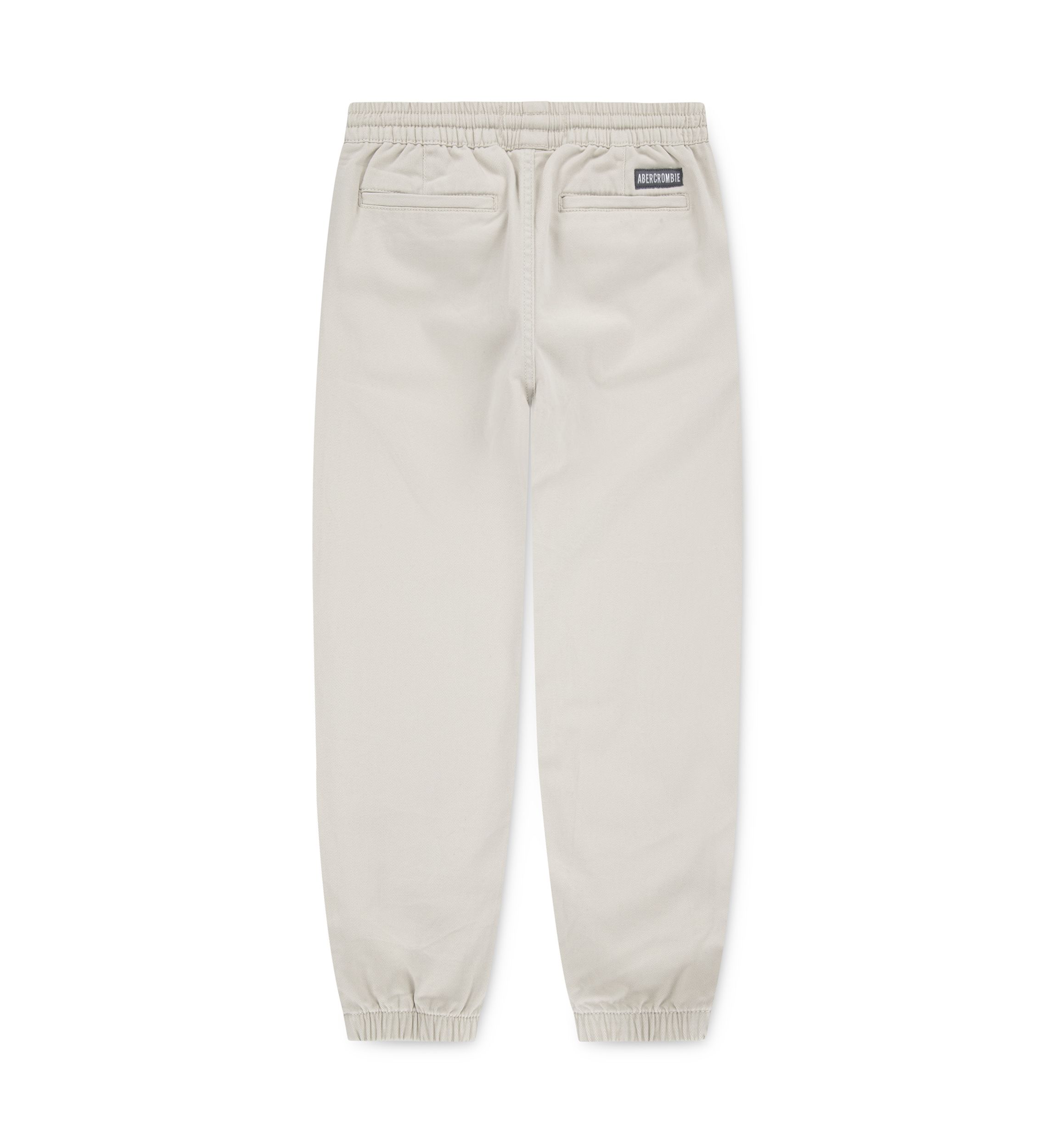 slim twill joggers