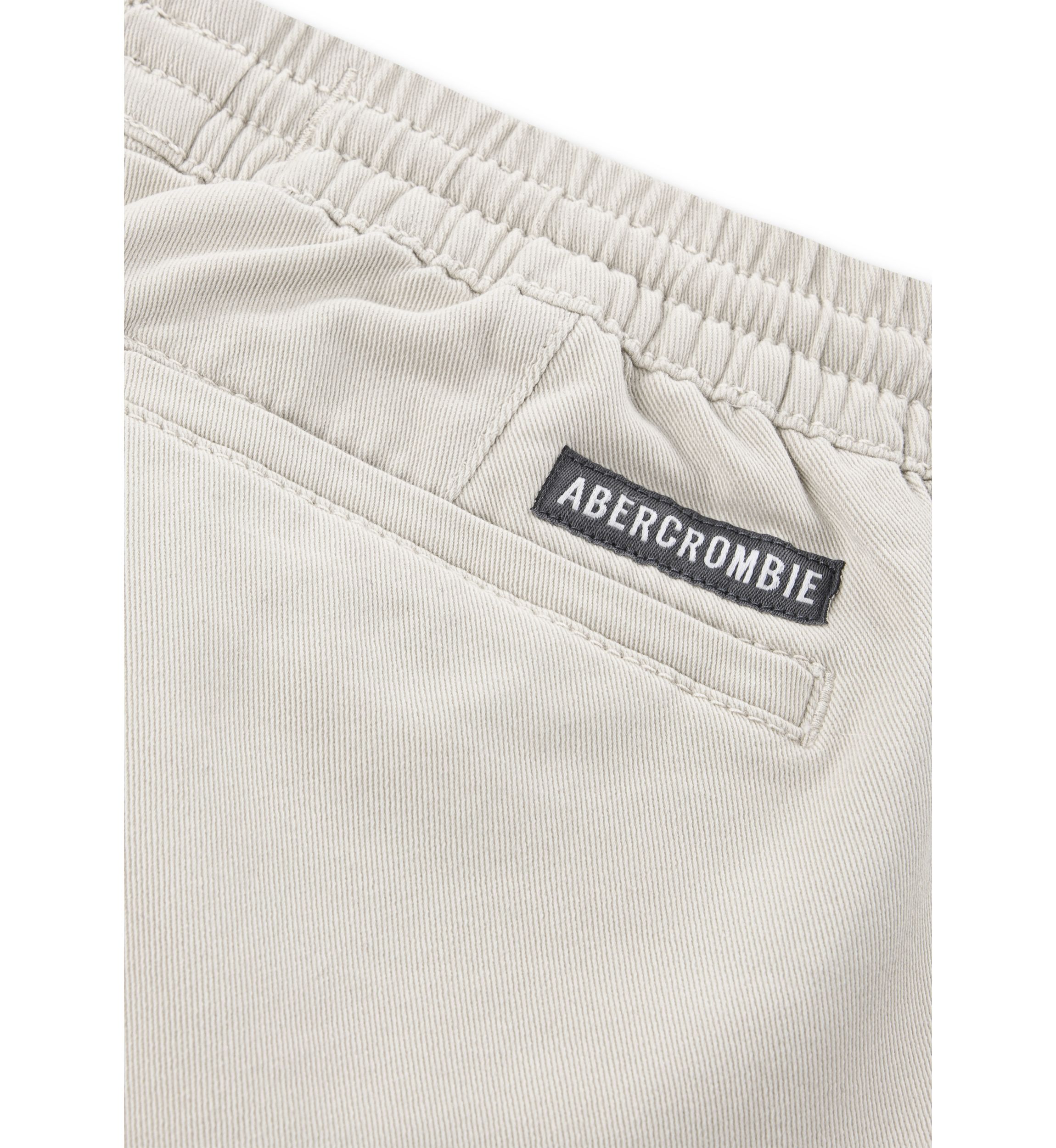 slim twill joggers