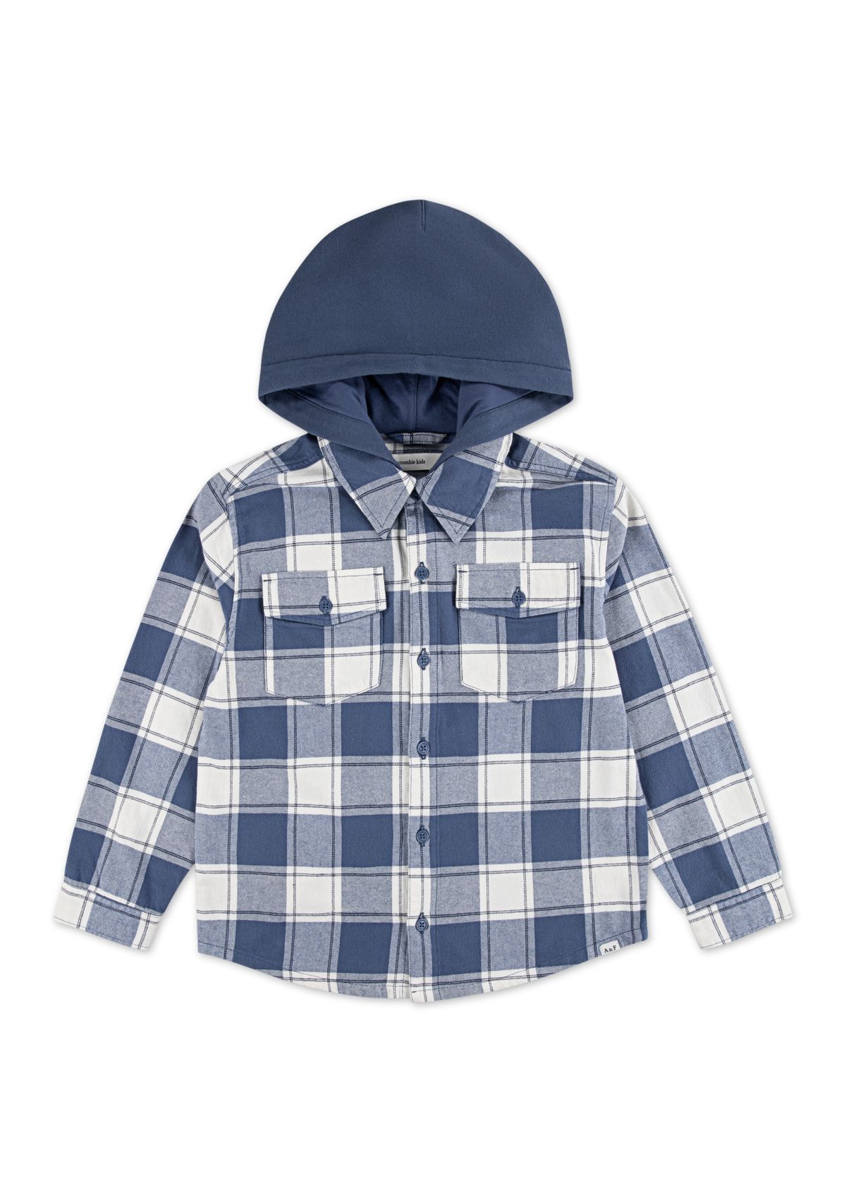 flannel with hood