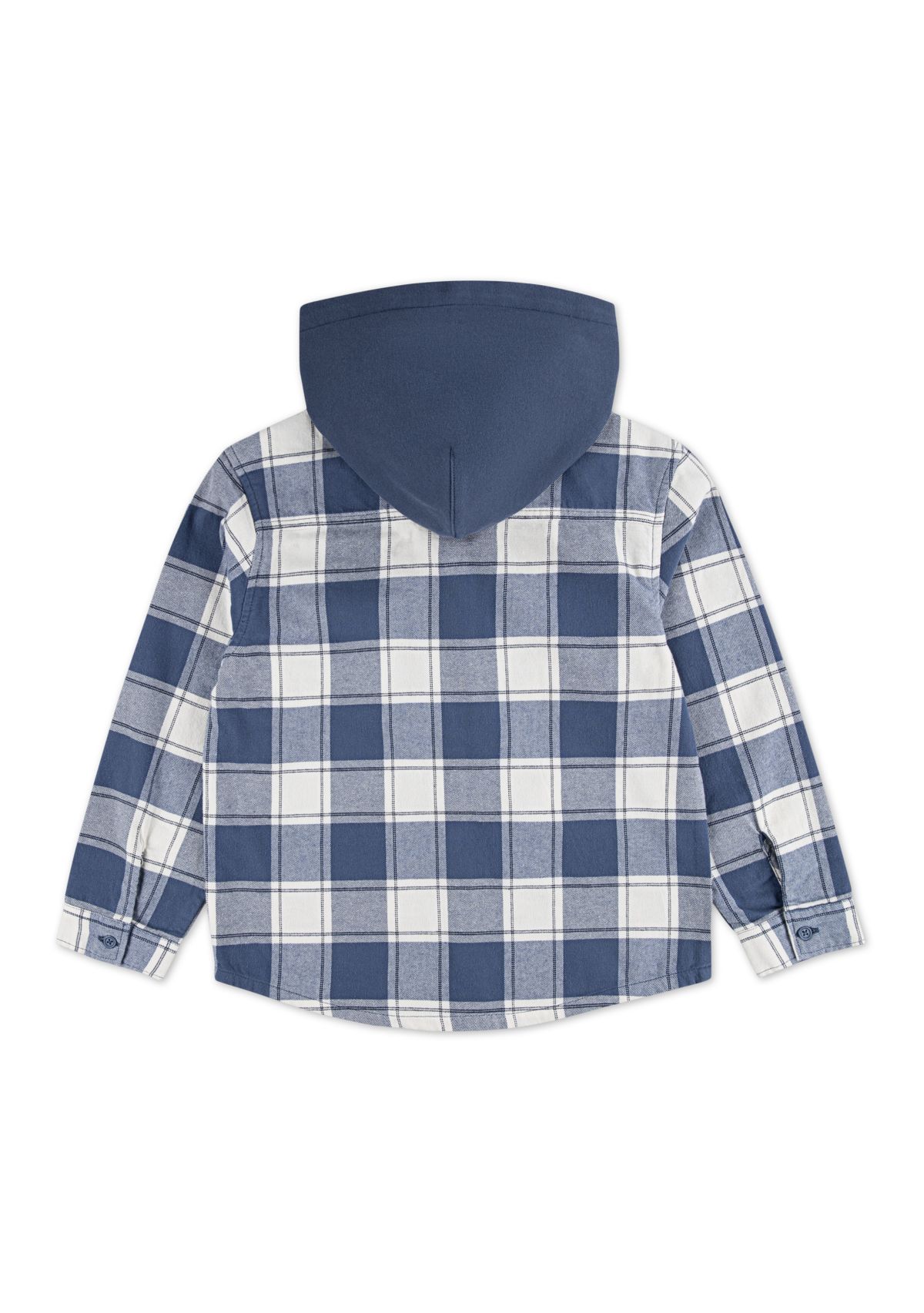 flannel with hood
