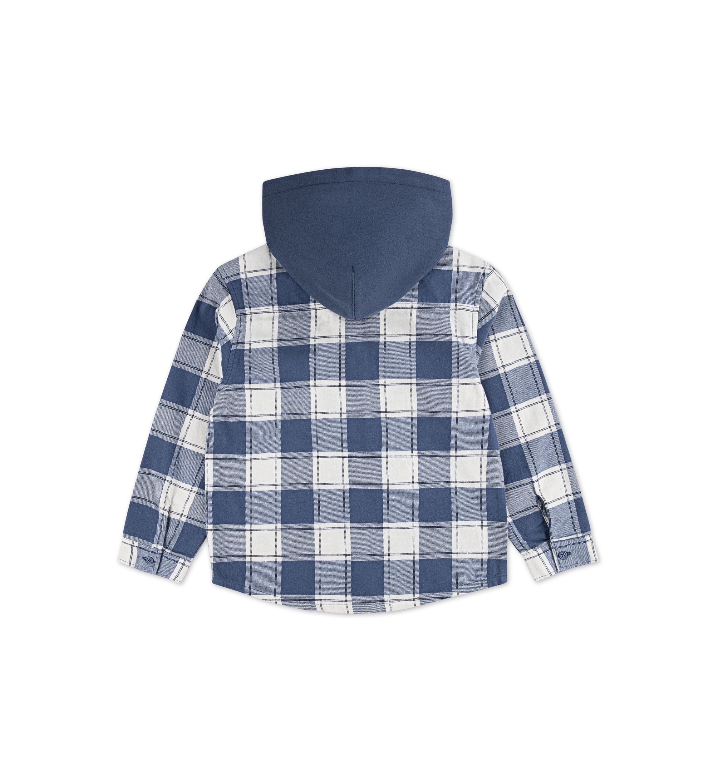flannel with hood