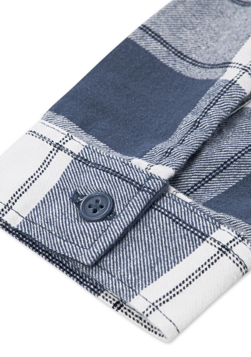 flannel with hood