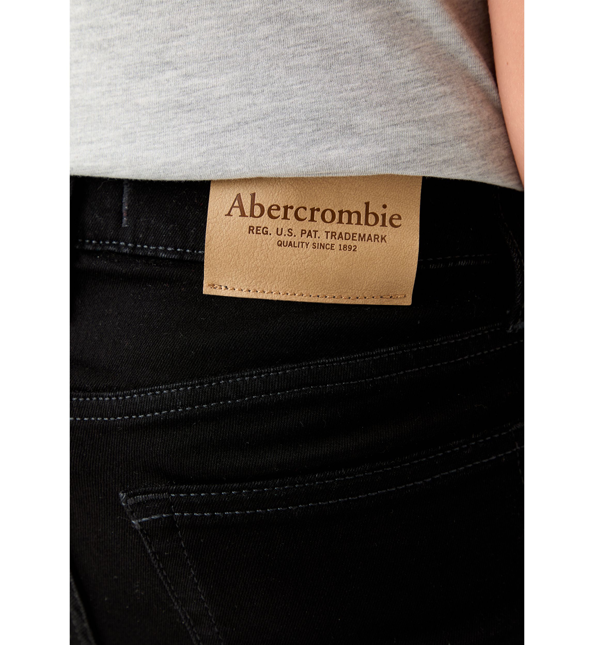 cotton bow accented straight jeans 