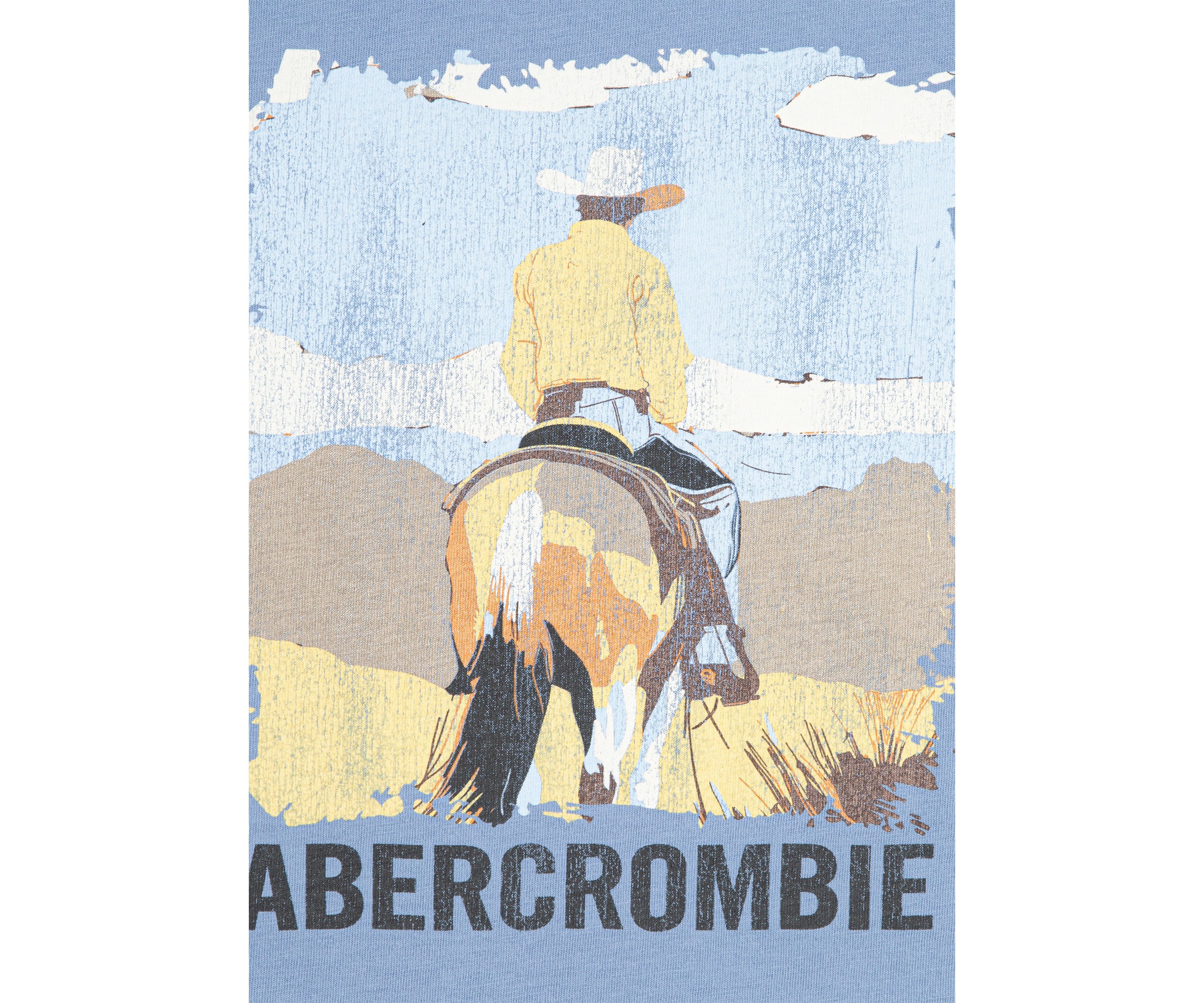 short sleeve cowboy graphic t-shirt 