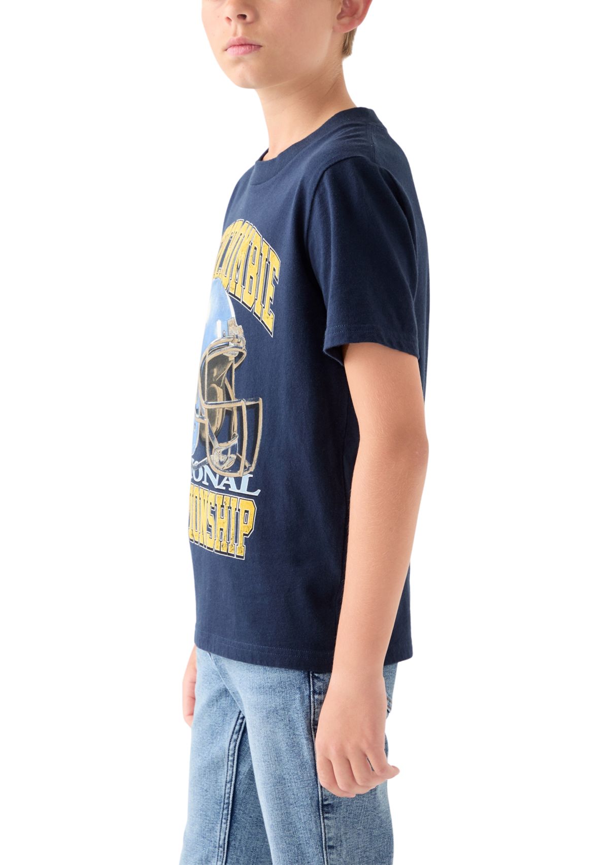 football short sleeve graphic t-shirt