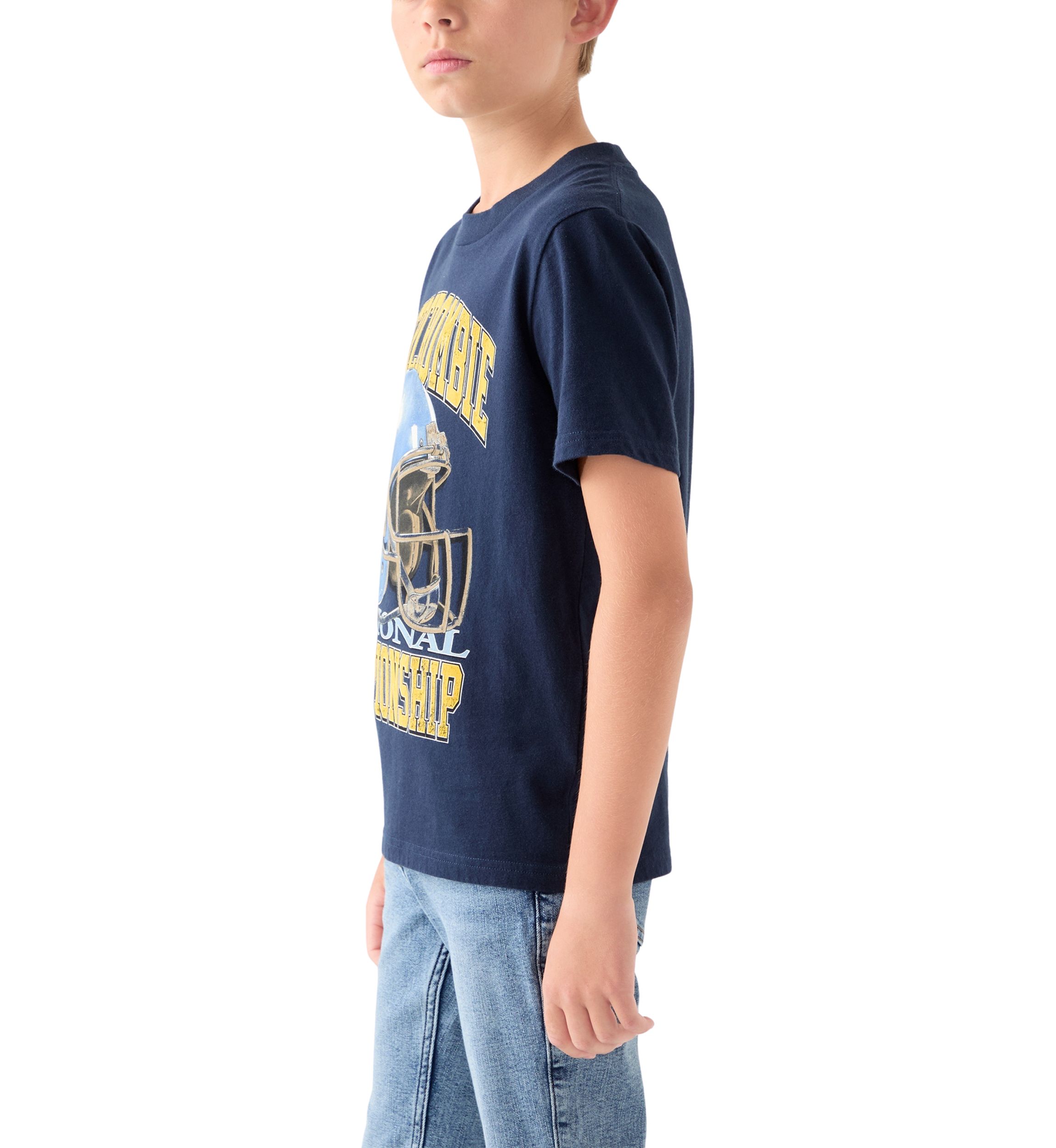 football short sleeve graphic t-shirt