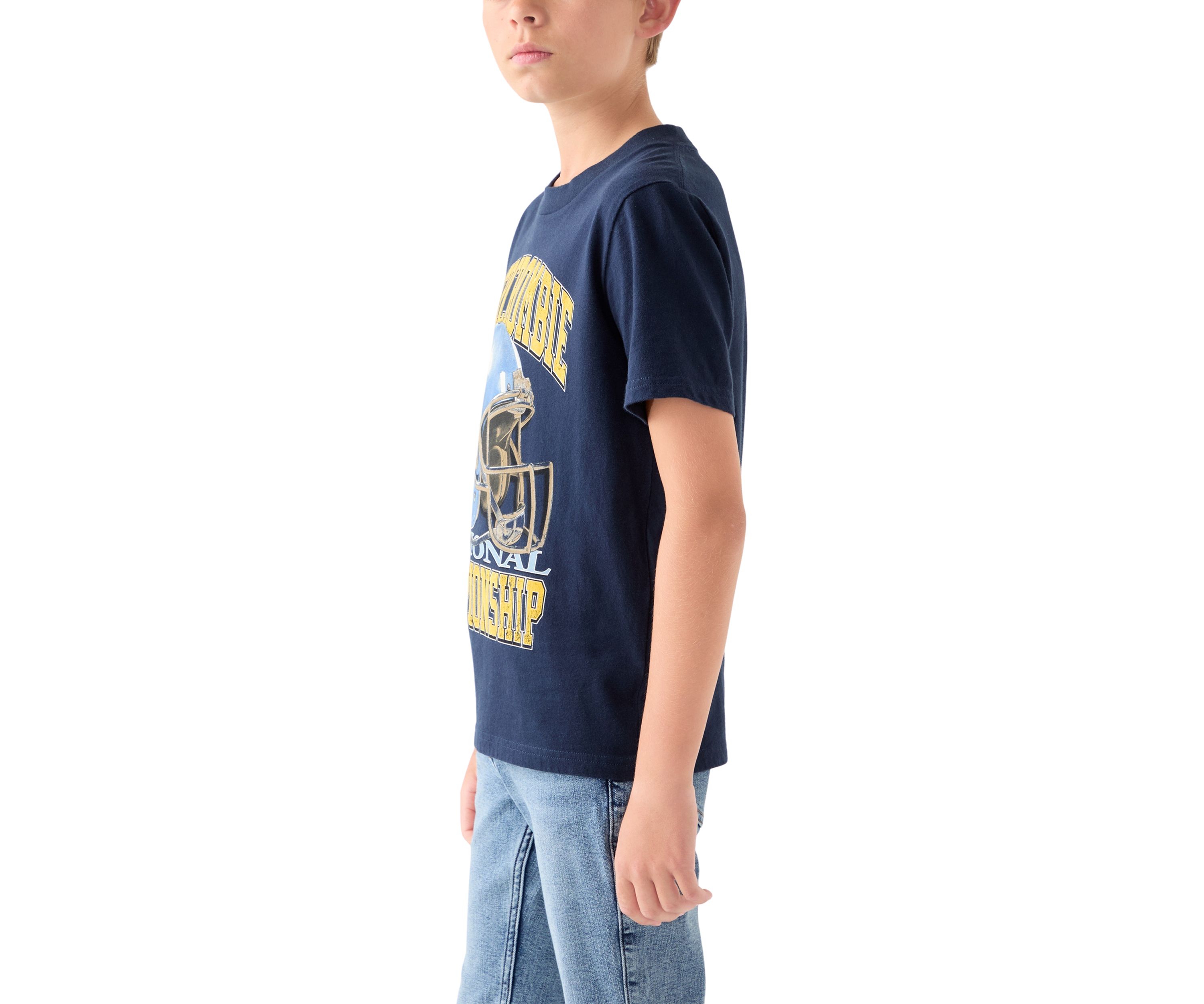 football short sleeve graphic t-shirt