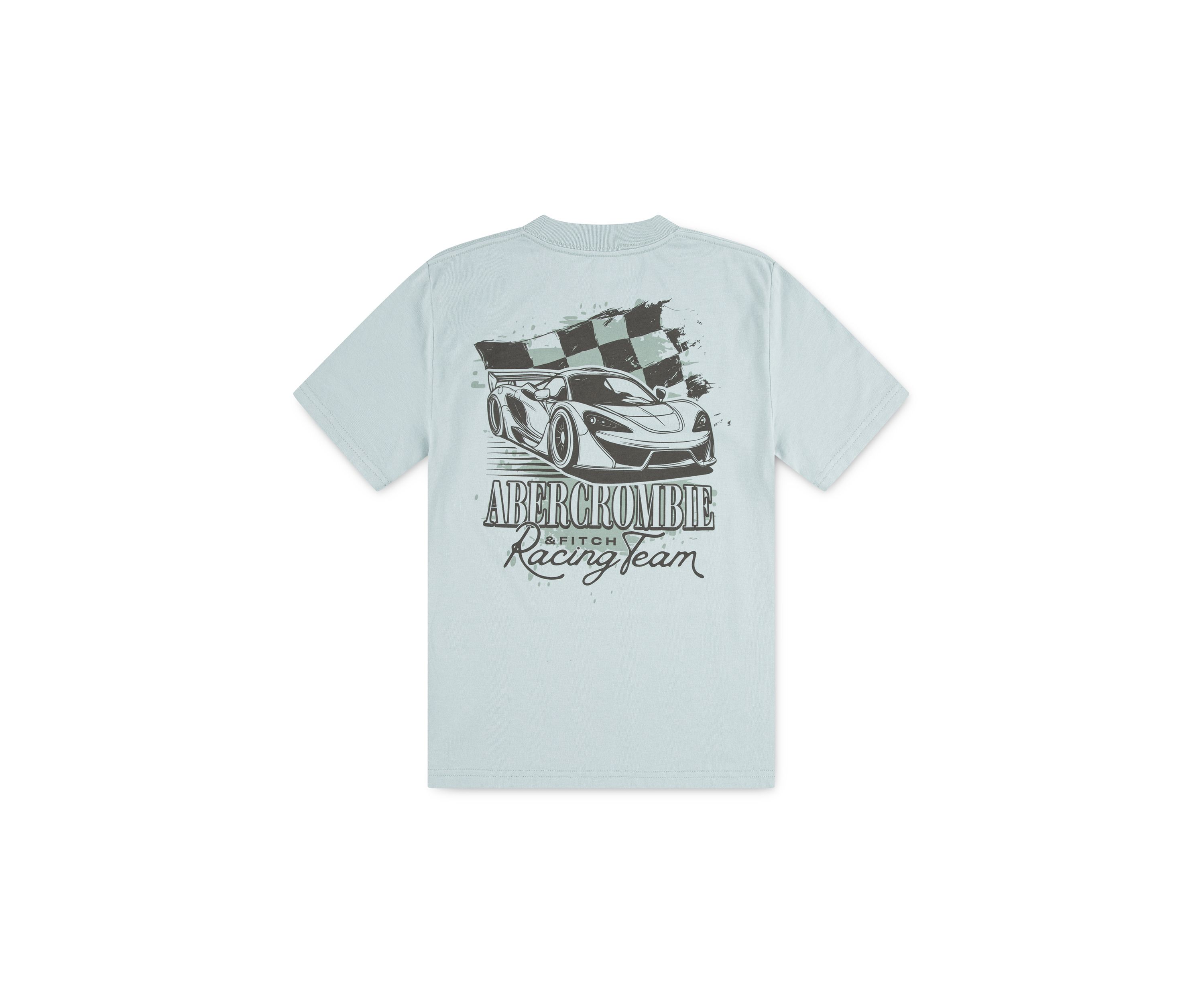 short sleeve racing graphic t-shirt