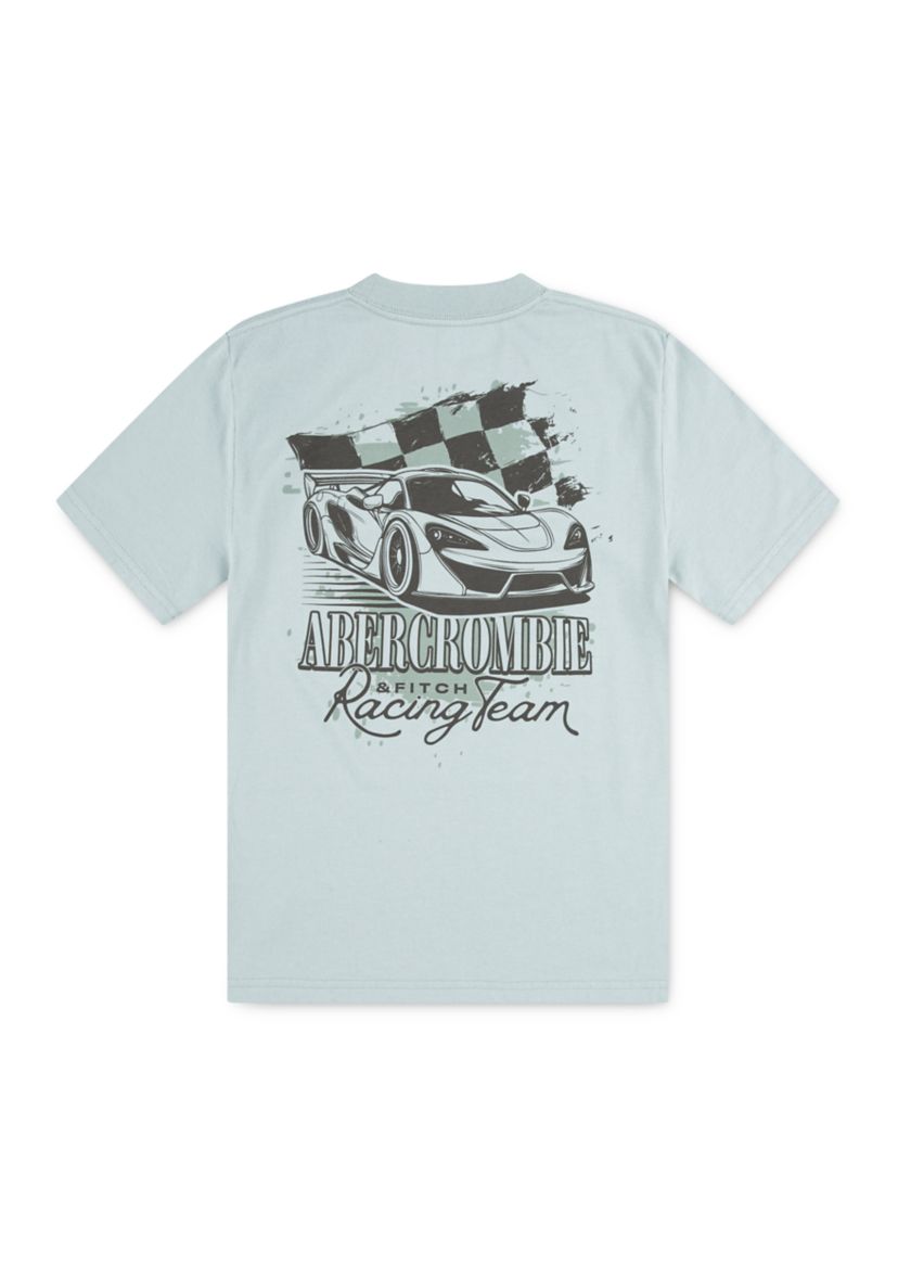 short sleeve racing graphic t-shirt