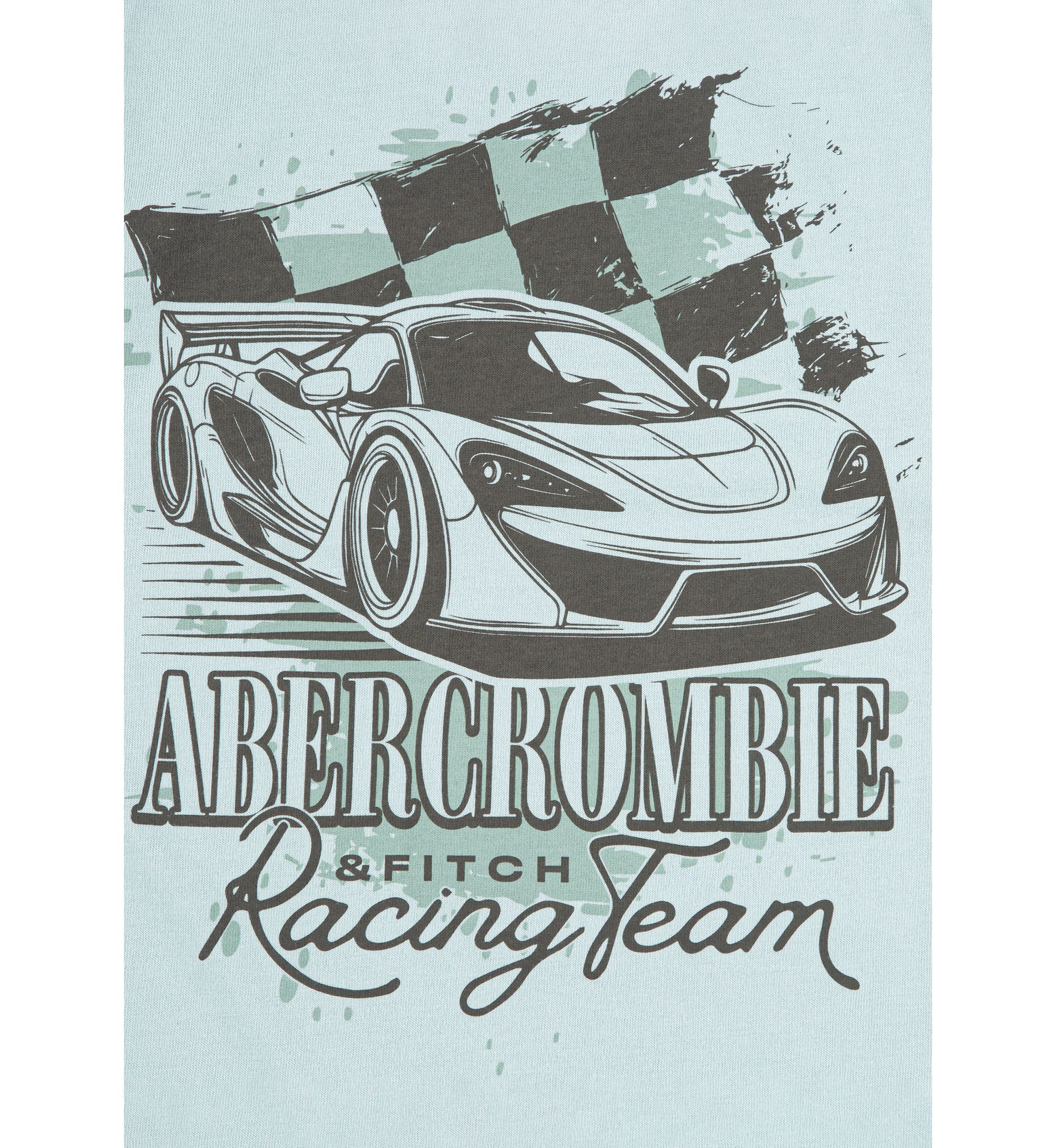 short sleeve racing graphic t-shirt