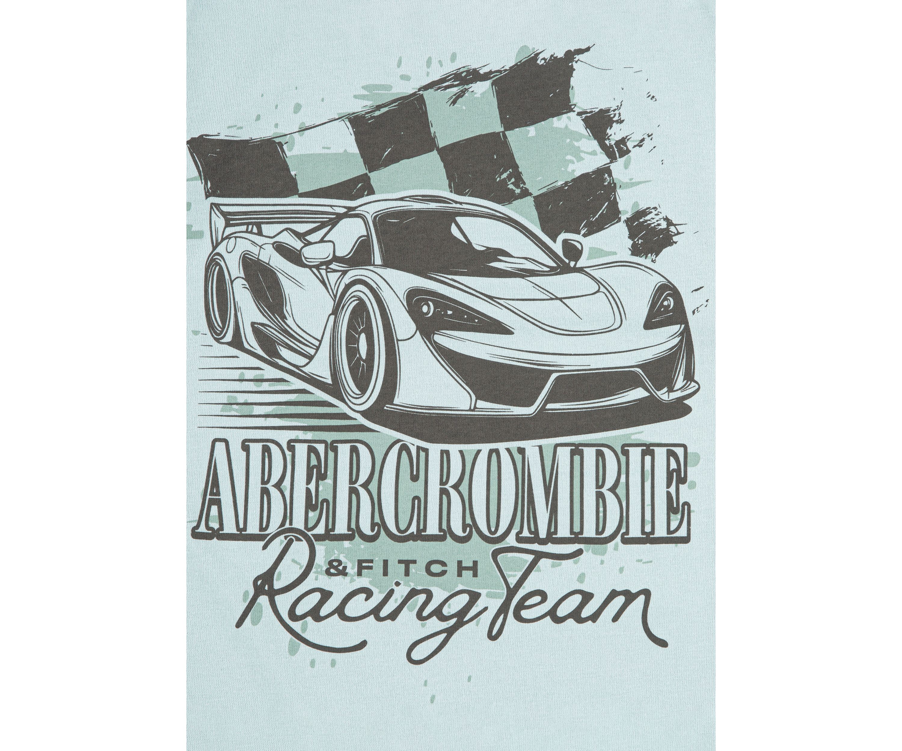 short sleeve racing graphic t-shirt