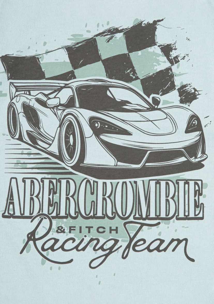 short sleeve racing graphic t-shirt