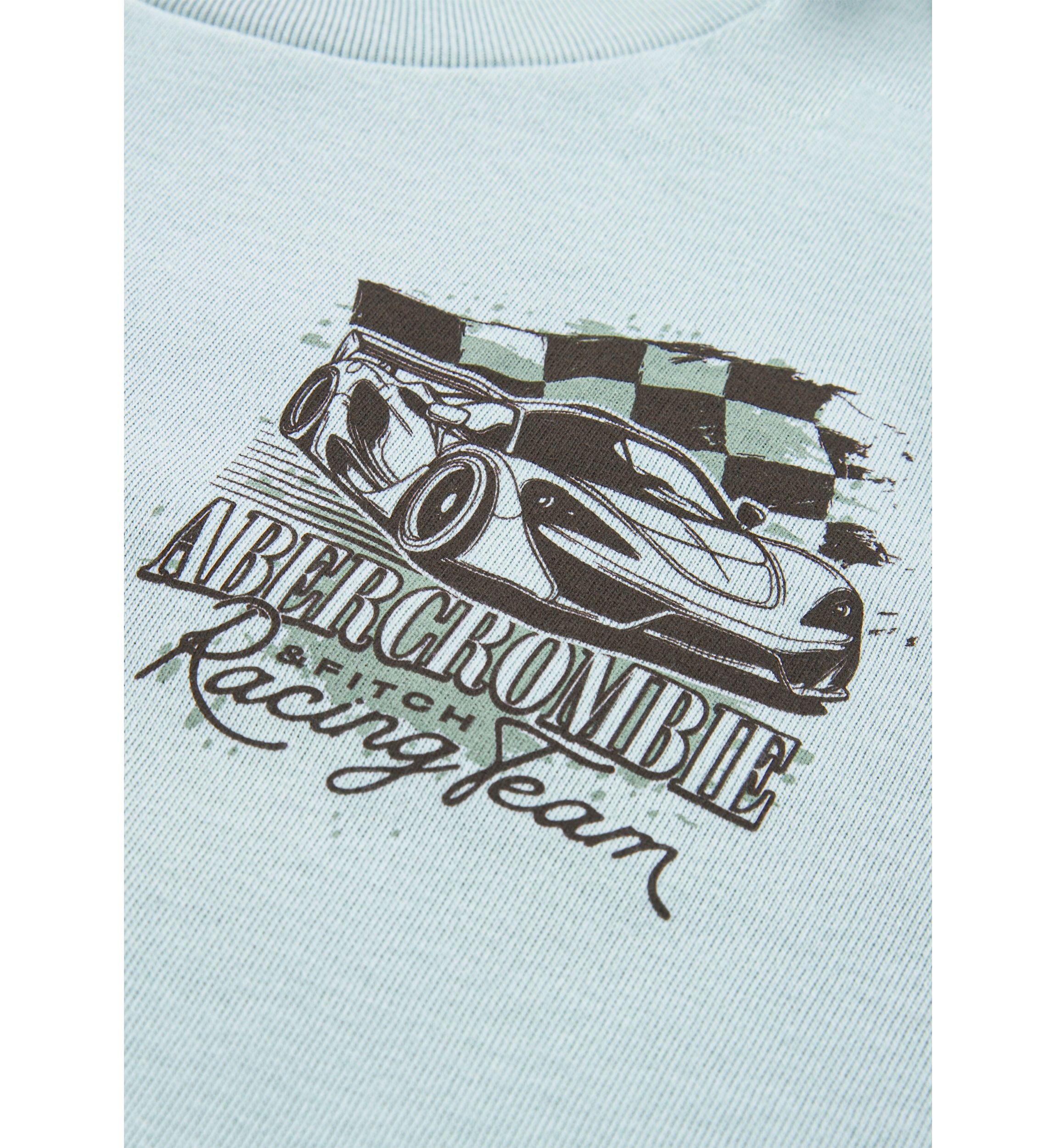 short sleeve racing graphic t-shirt