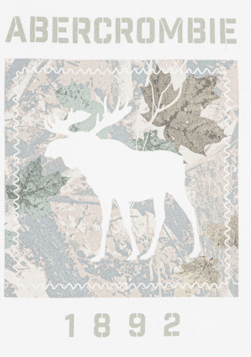 moose camo short sleeve graphic t-shirt