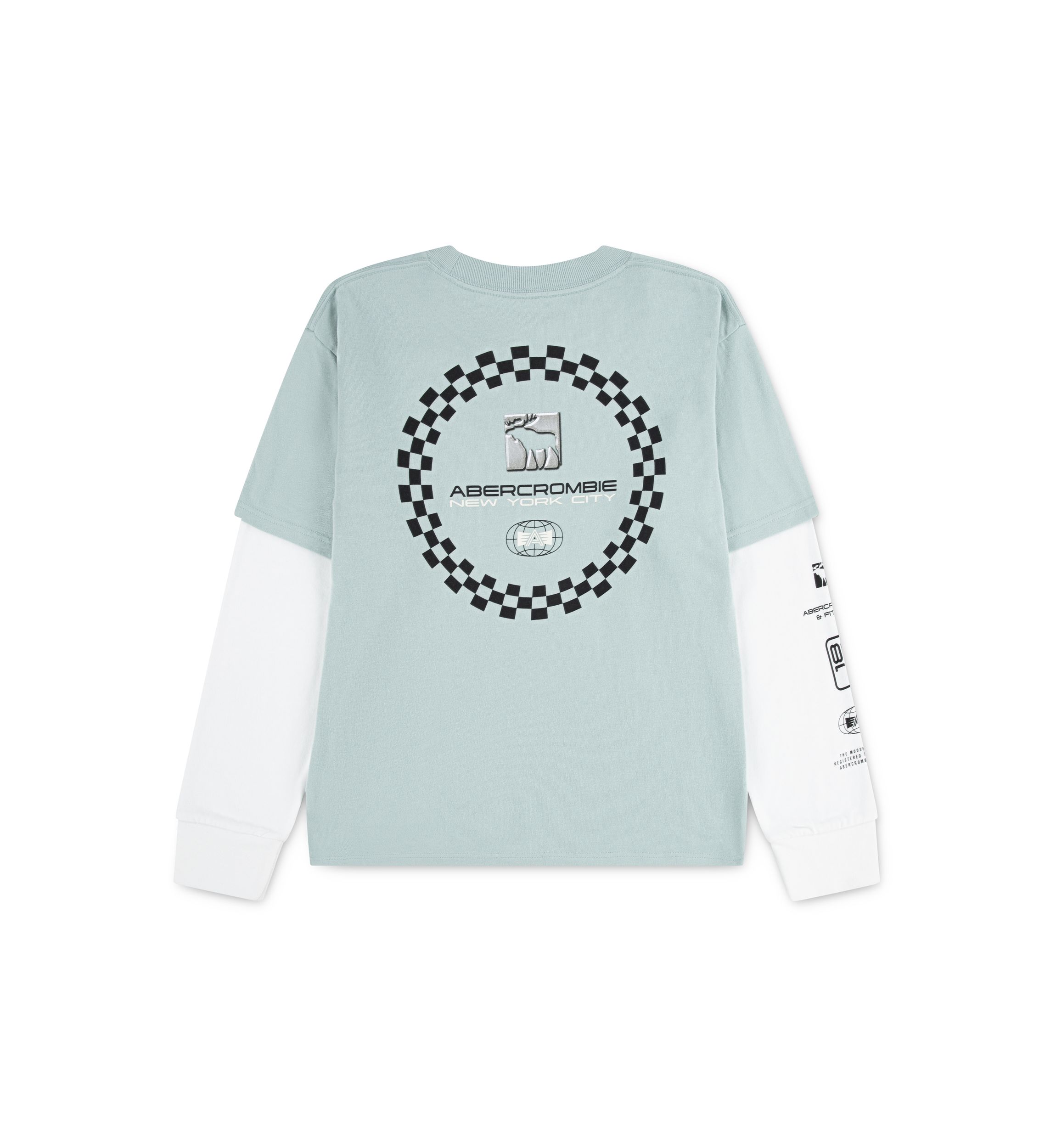 2fer racetrack graphic t-shirt 