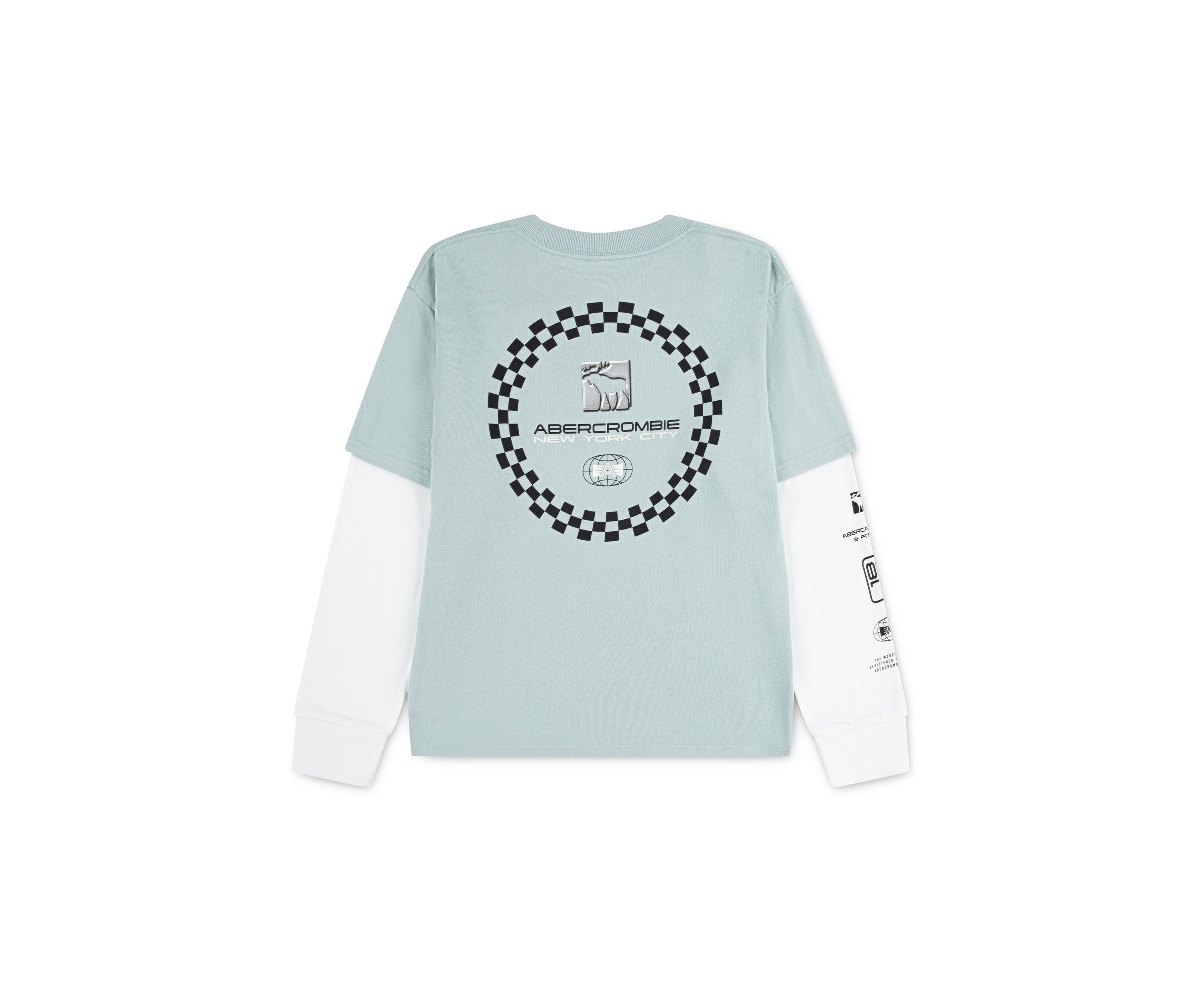 2fer racetrack graphic t-shirt 