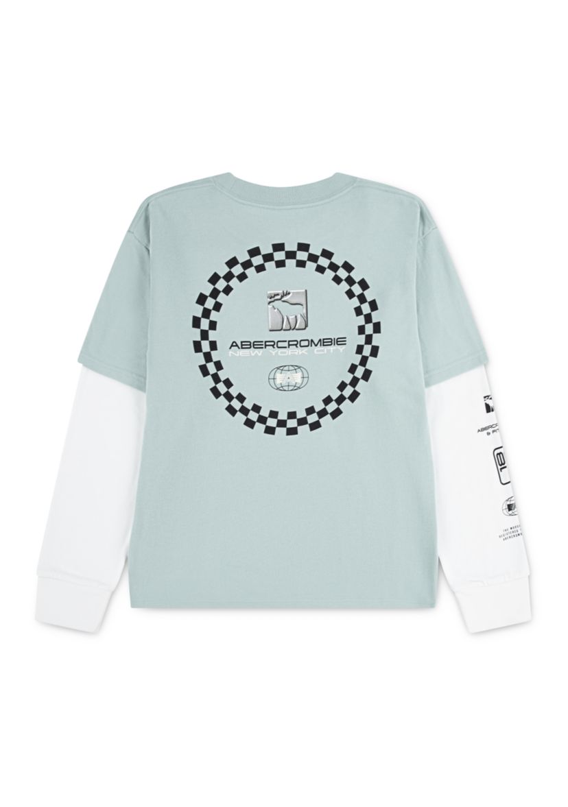 2fer racetrack graphic t-shirt 