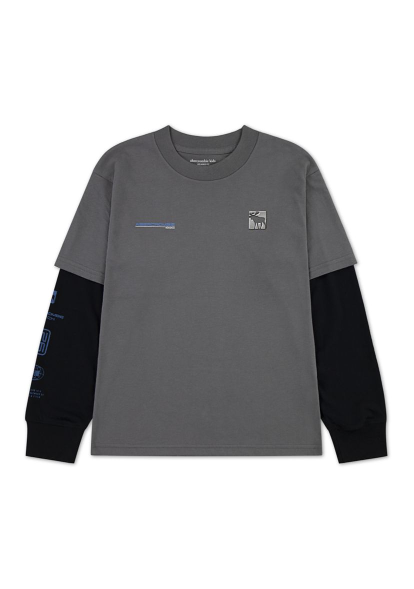 2fer racetrack graphic t-shirt 