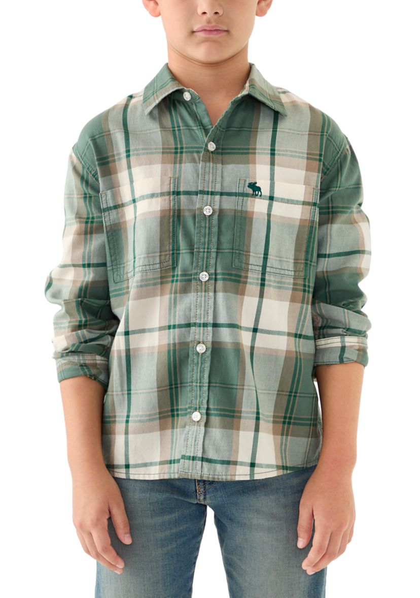 Boys 8-20 Luxe Twill Shirt