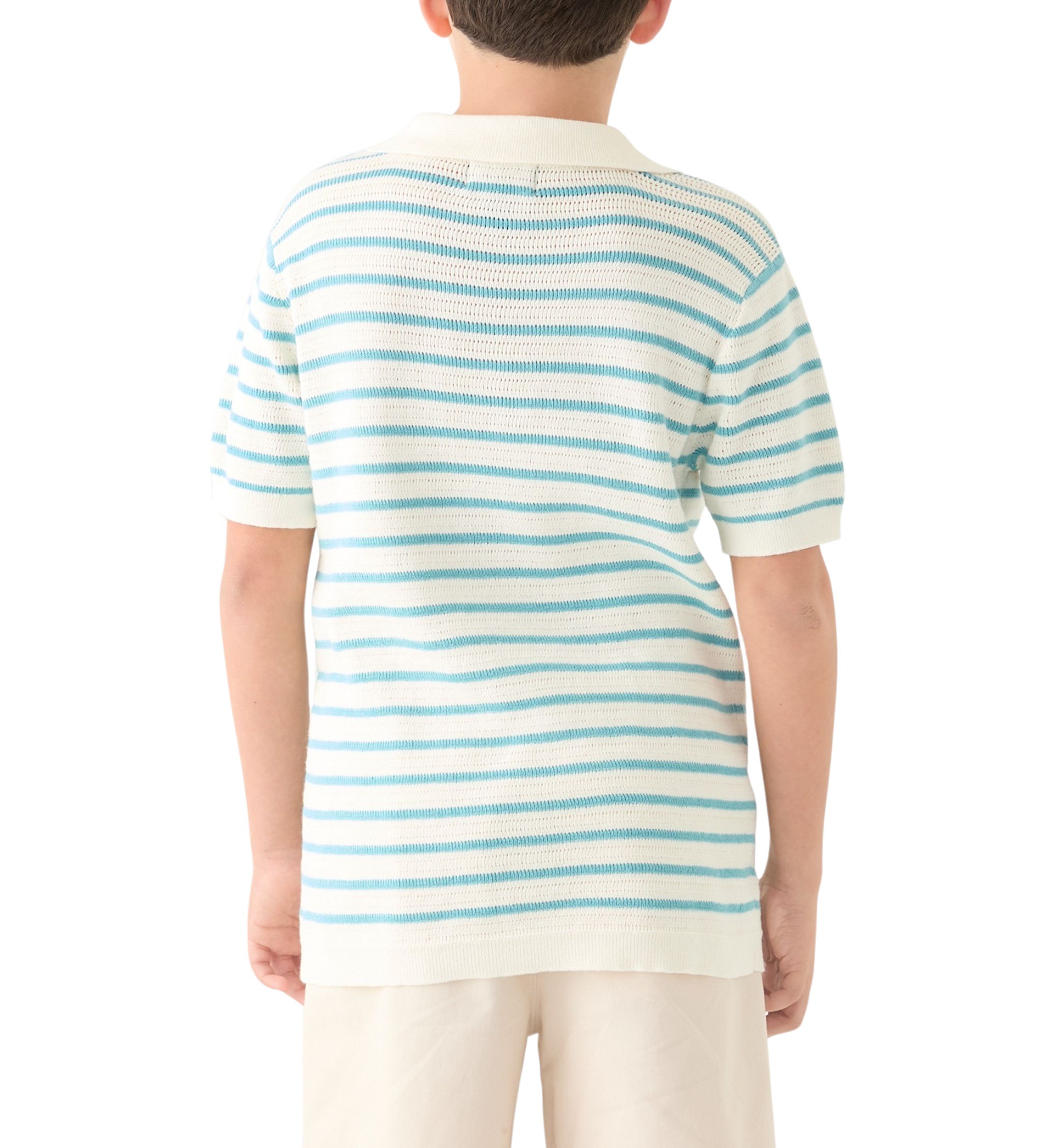 Boys 8-20 Sweater Knit Polo Shirt