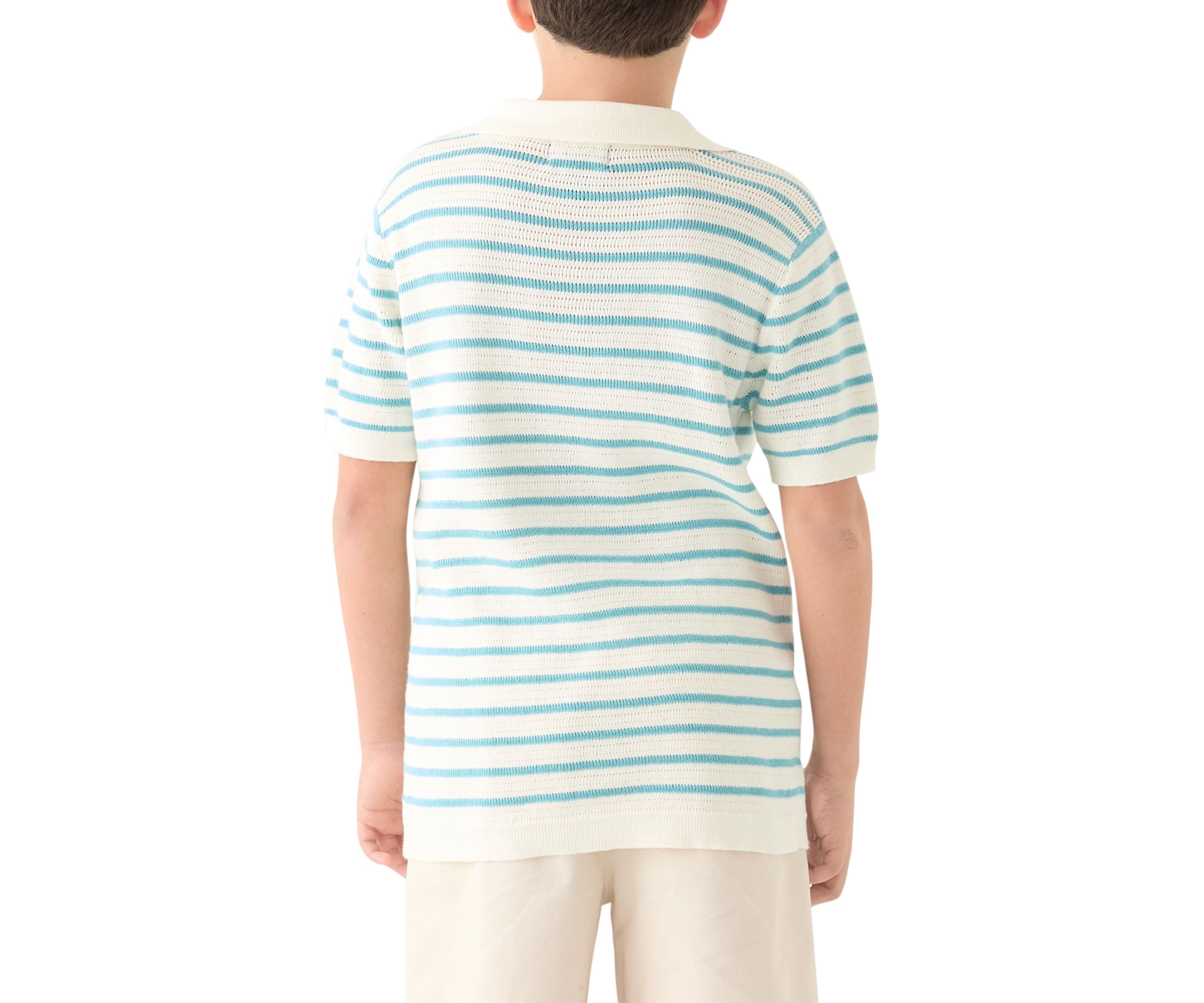 Boys 8-20 Sweater Knit Polo Shirt