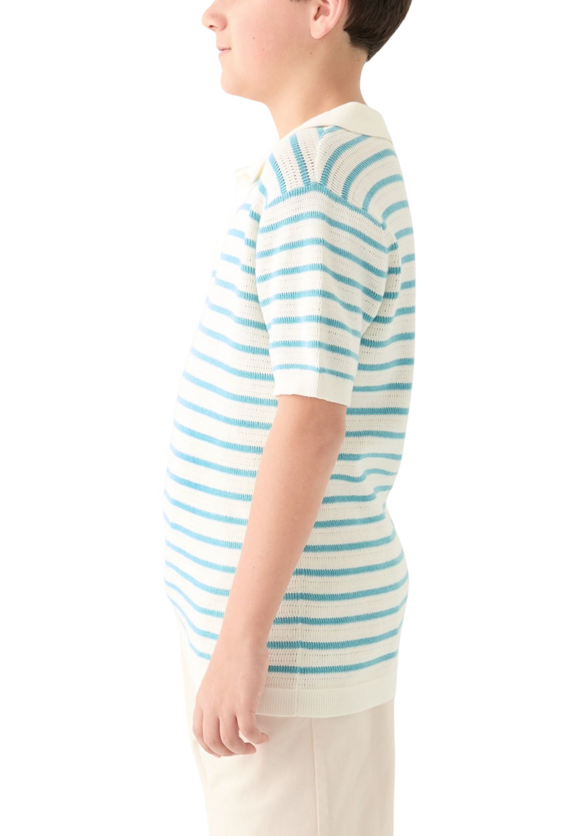 Boys 8-20 Sweater Knit Polo Shirt