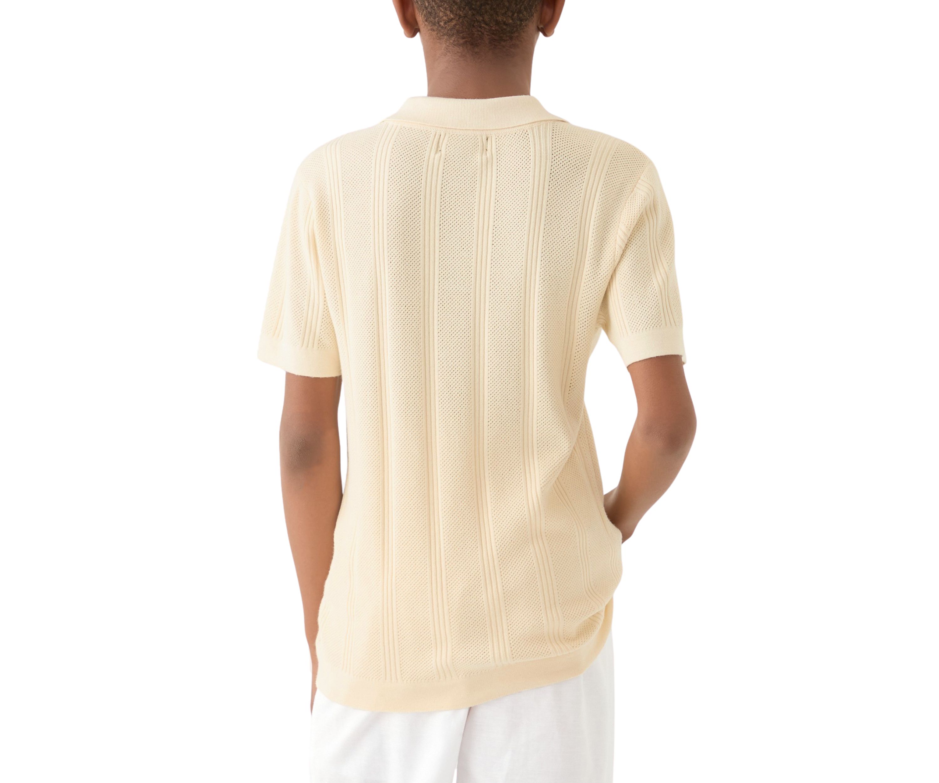 Boys 8-20 Sweater Knit Polo Shirt
