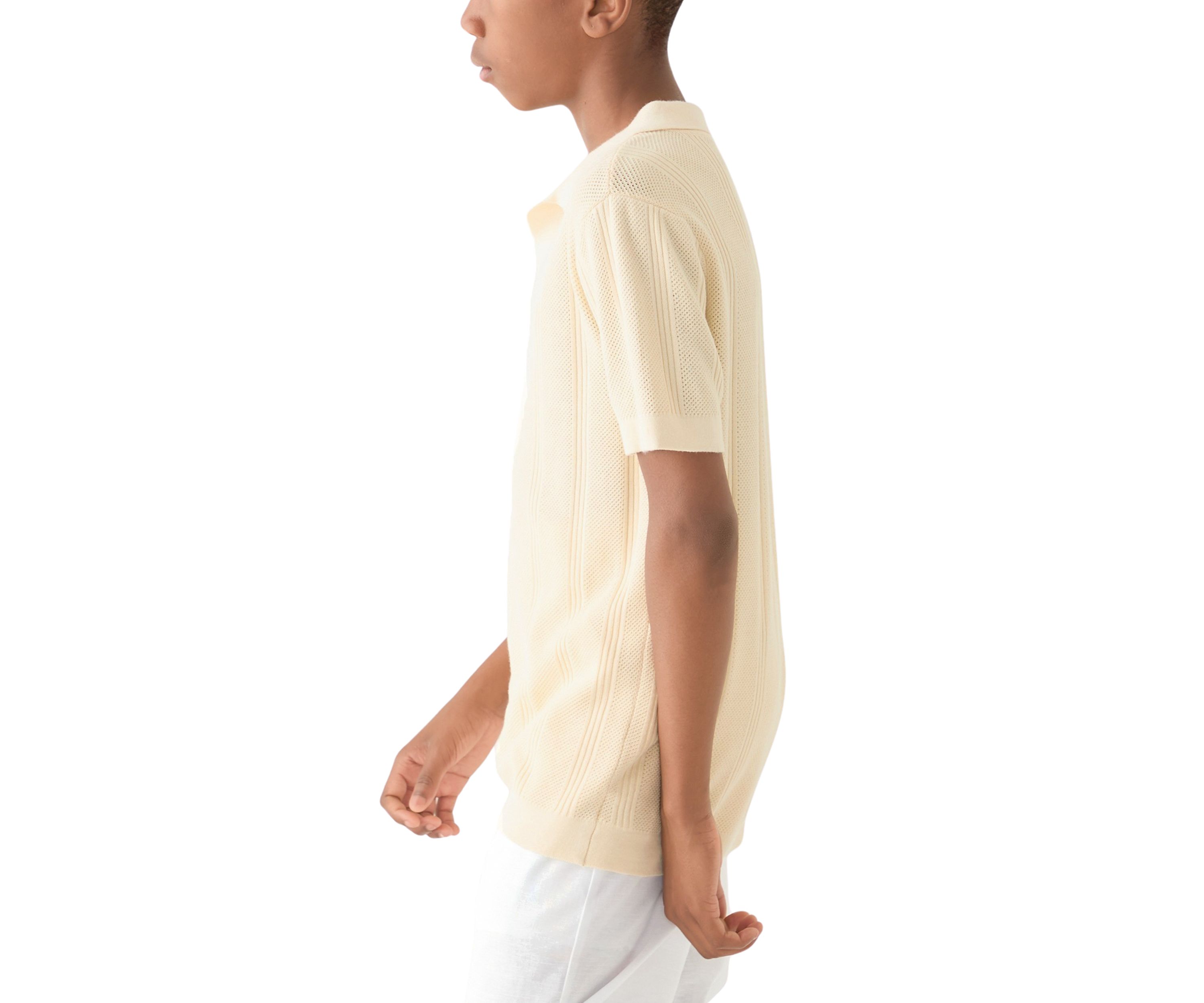 Boys 8-20 Sweater Knit Polo Shirt