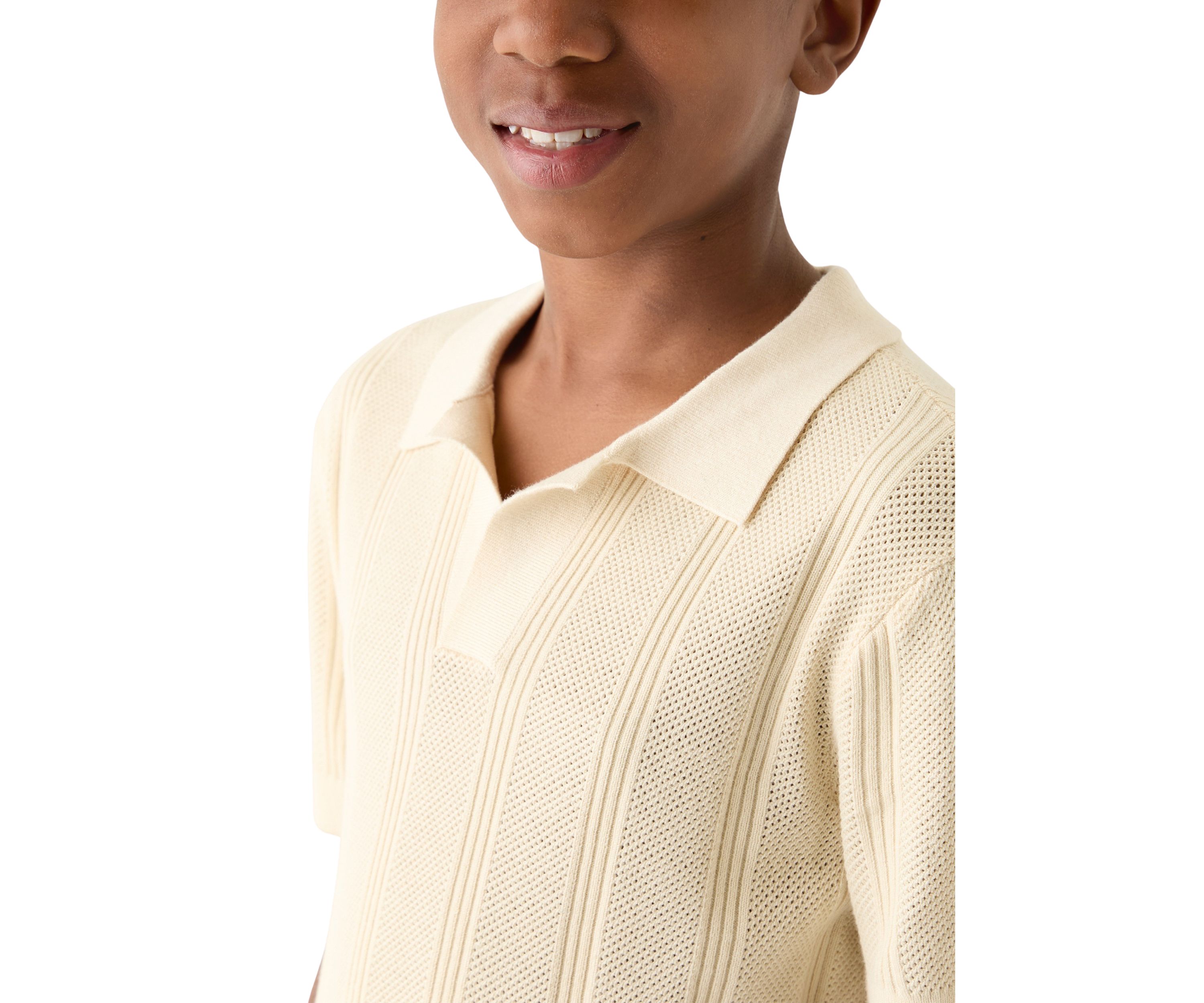 Boys 8-20 Sweater Knit Polo Shirt