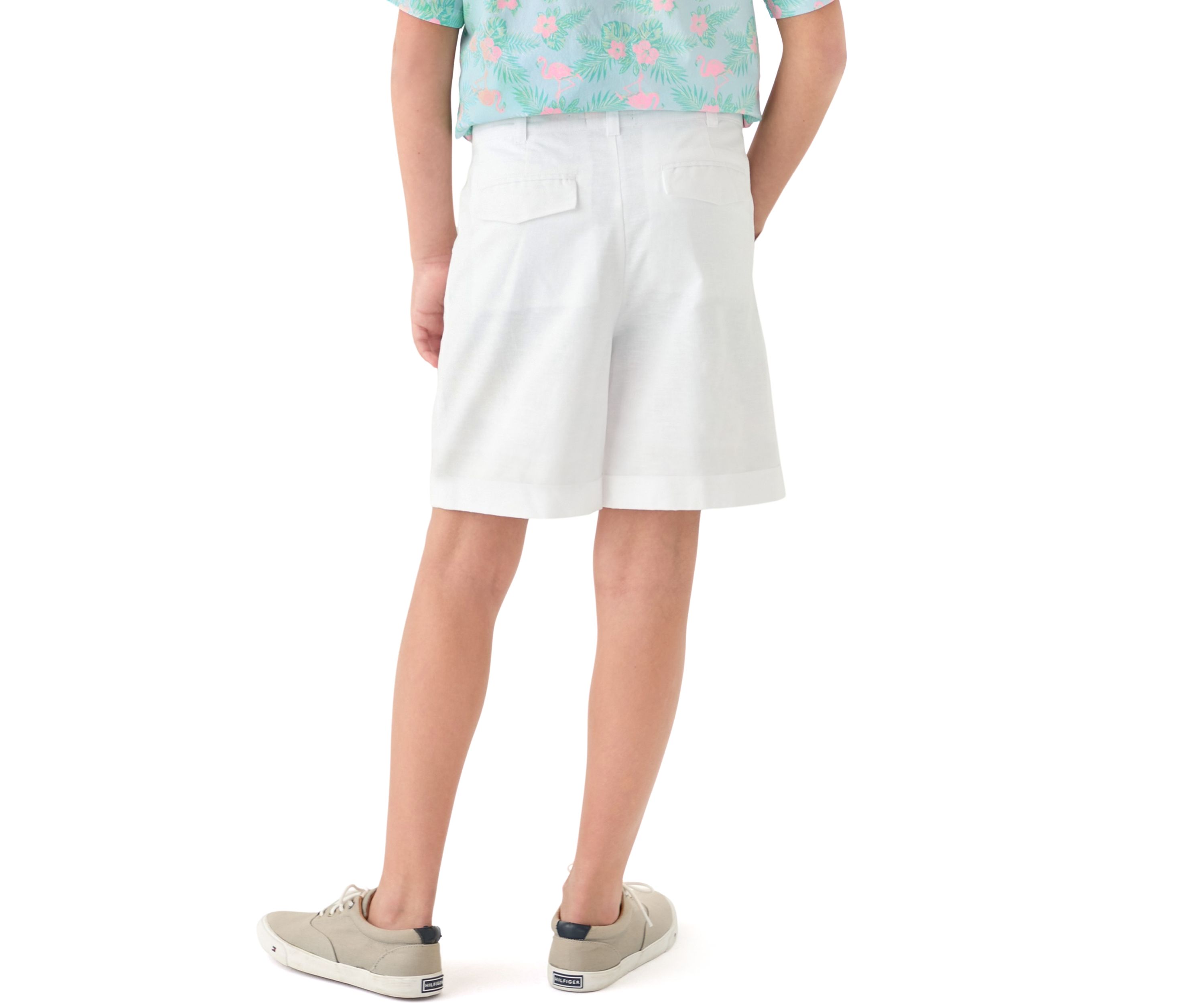 Boys 8-20 Linen Shorts