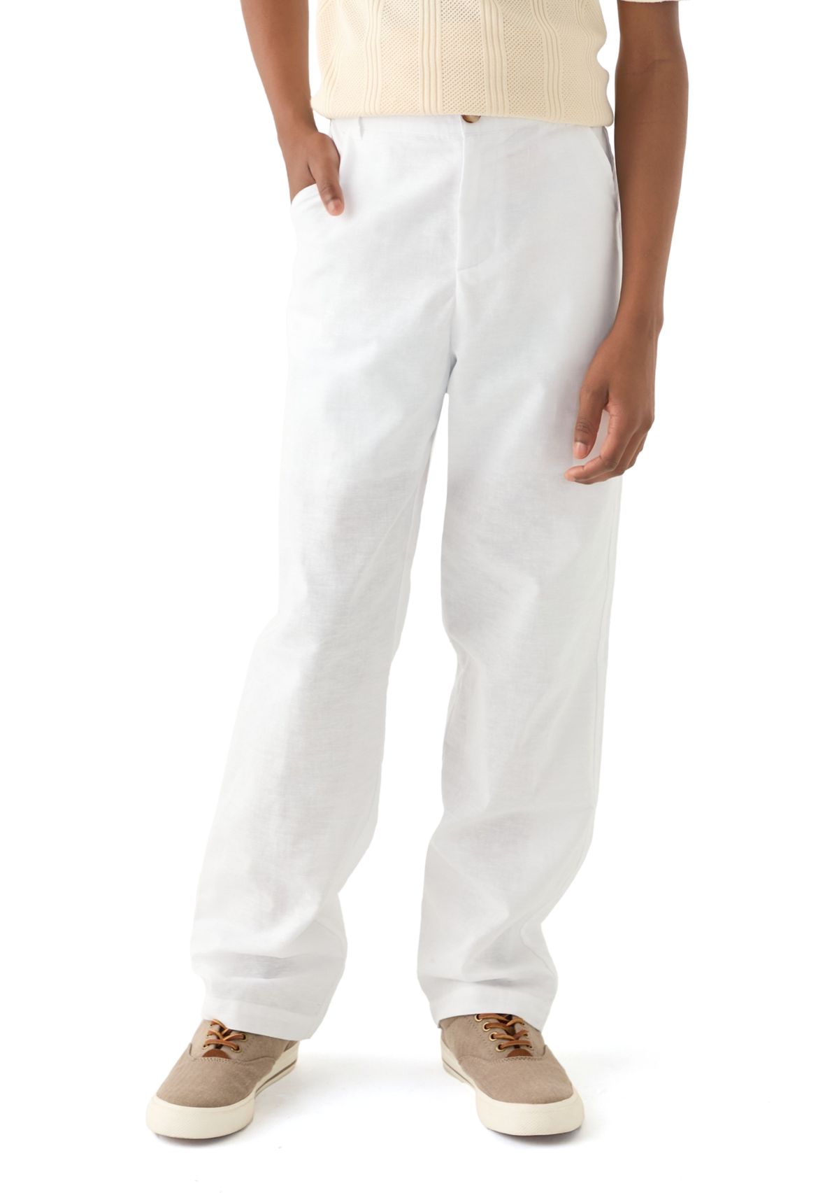 Boys 8-20 Linen Pants