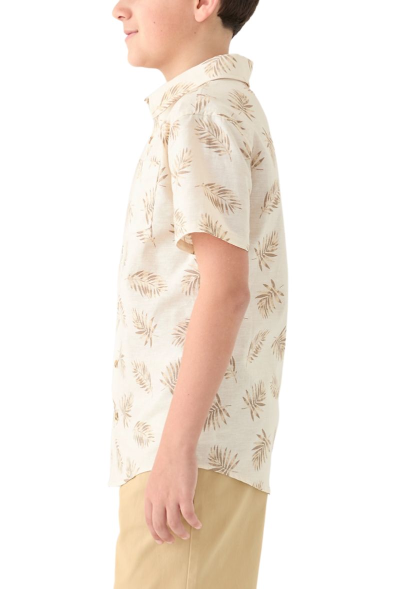 Boys 8-20 Printed Woven Shirt