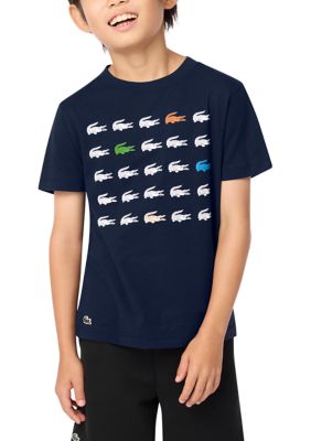 Lacoste Boys 820 Croc Grid TShirt 16