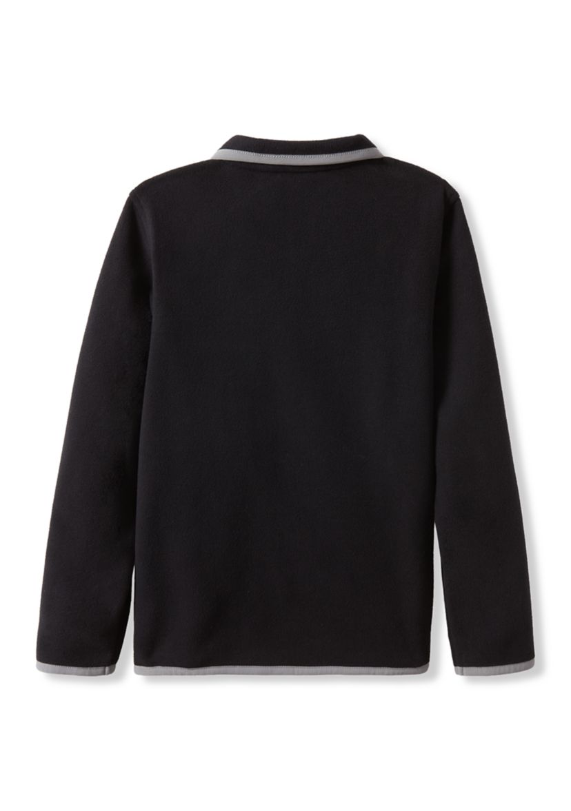 Boys 4-7 Everyday Fleece Snap Neck Pullover
