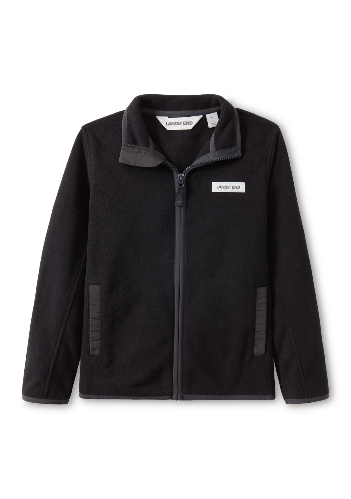 Boys 4-7 Everyday Fleece Full Zip Mock Collar