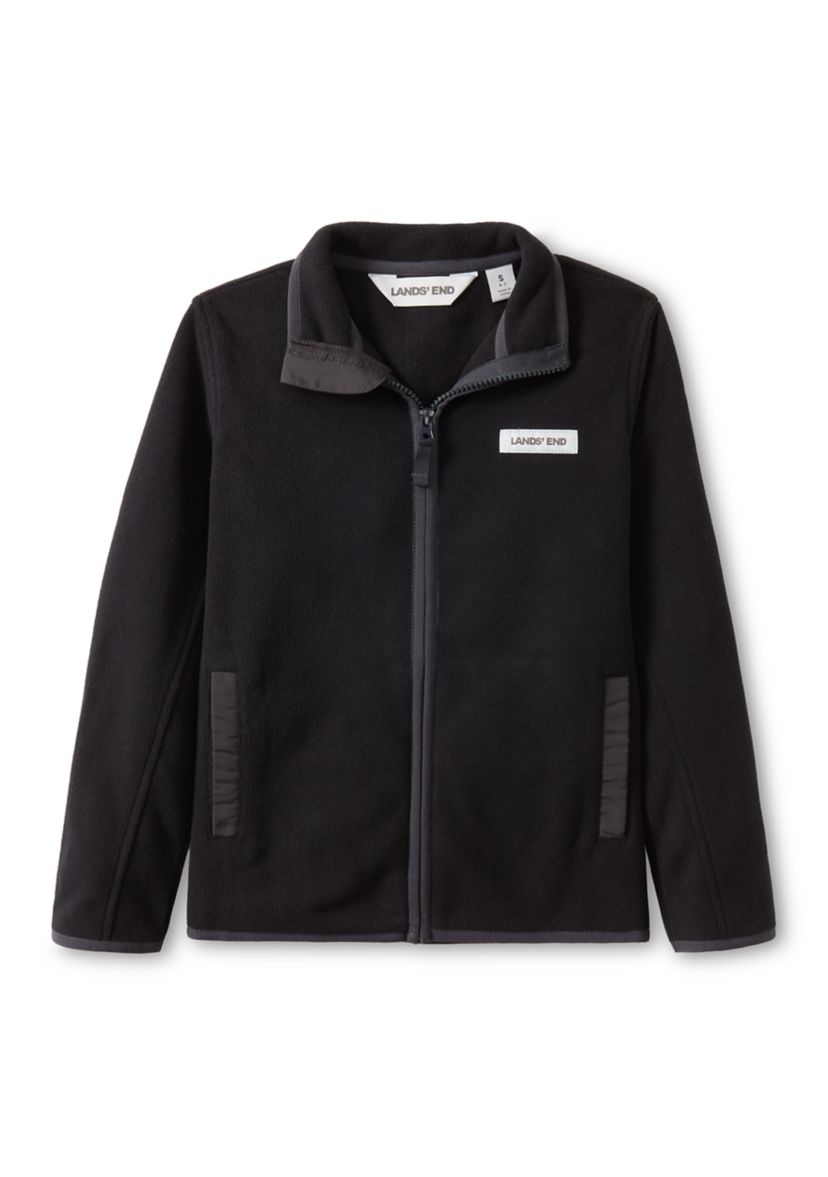 Boys 4-7 Everyday Fleece Full Zip Mock Collar