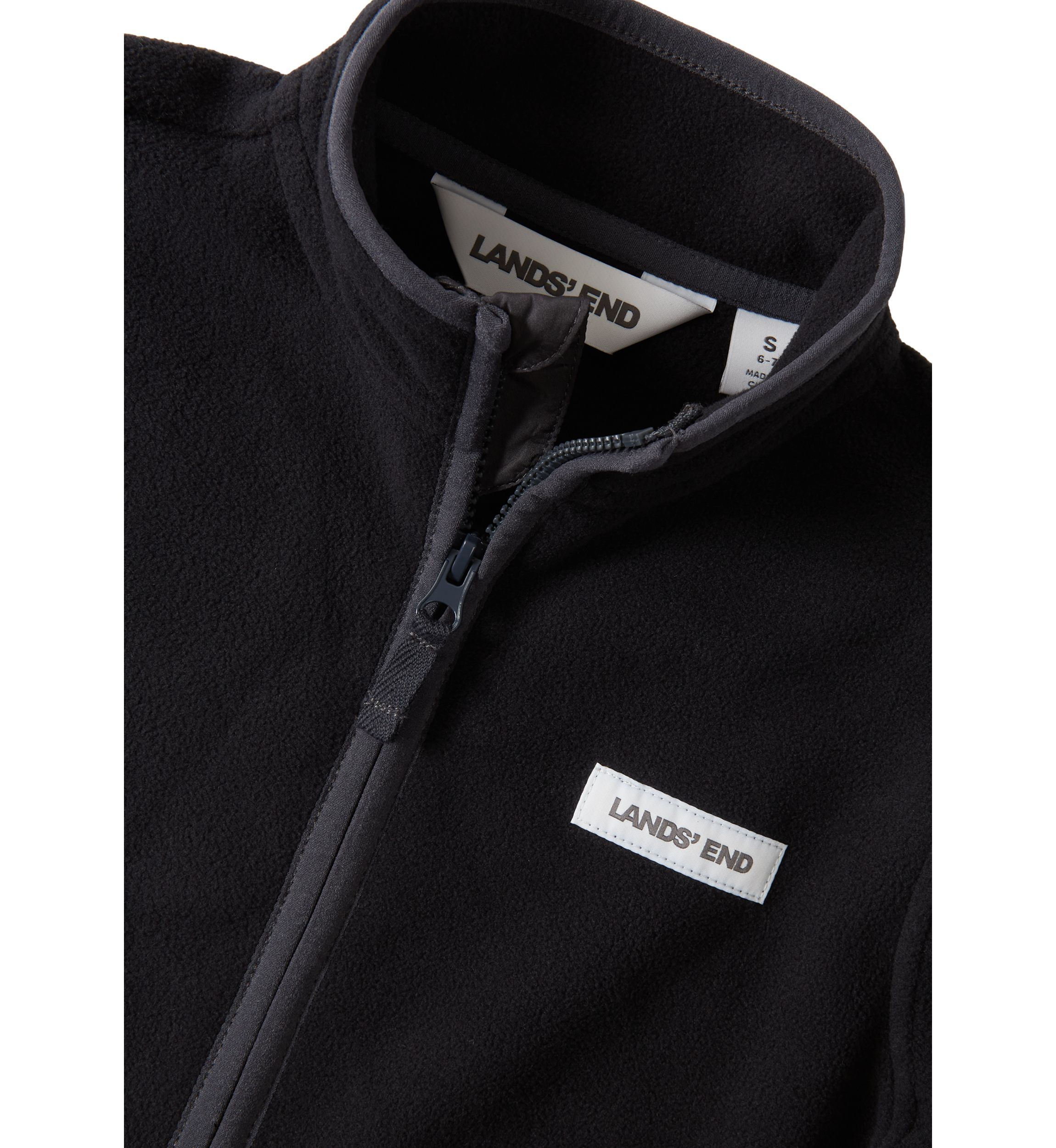 Boys 4-7 Everyday Fleece Full Zip Mock Collar