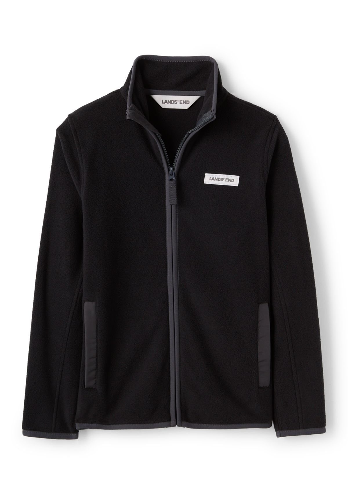 Boys 8-20 Everyday Fleece Full Zip Mock Collar Jacket