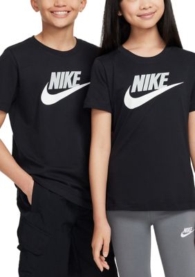 Nike Big Kids Graphic T-Shirt, Black, Large