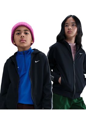 Nike Kids Unisex Big Kid Sportswear Club Dri-FIT Full-Zip Hoodie, XL