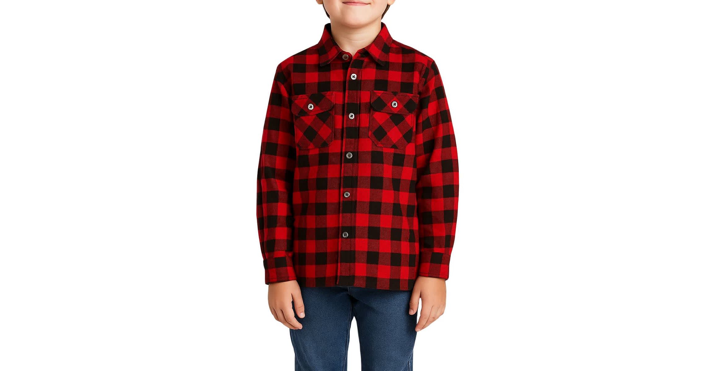 Sherpa Lined FLANNEL SHIRT