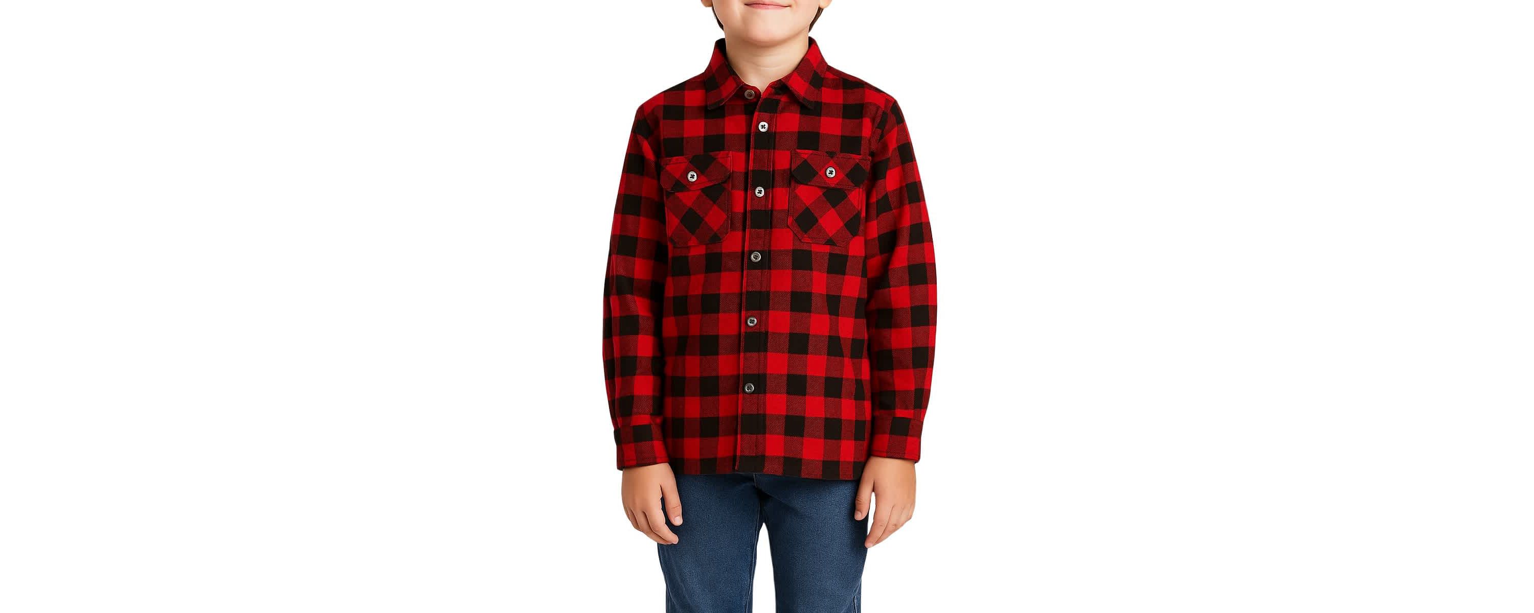 Sherpa Lined FLANNEL SHIRT